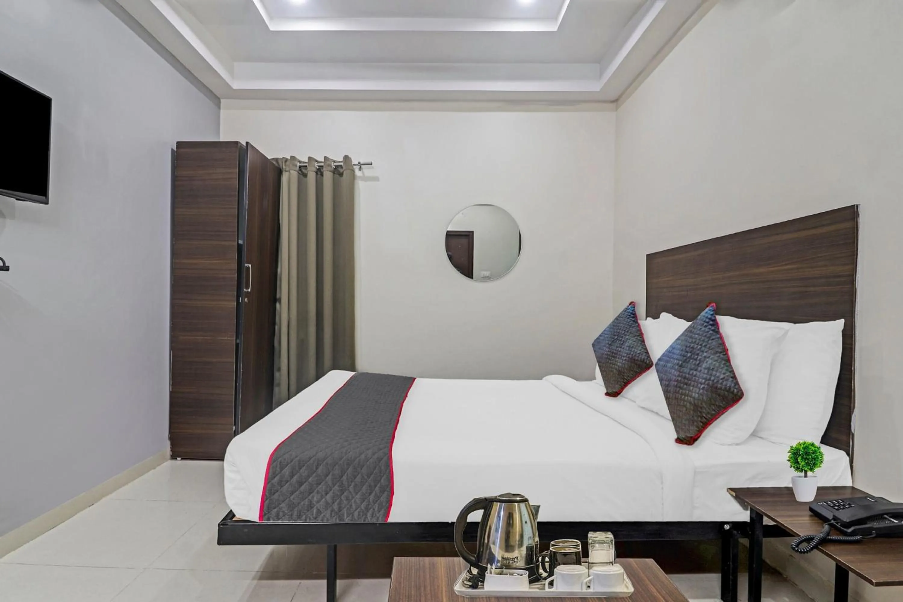 Bedroom, Bed in Collection O White House Near KIMS Kondapur
