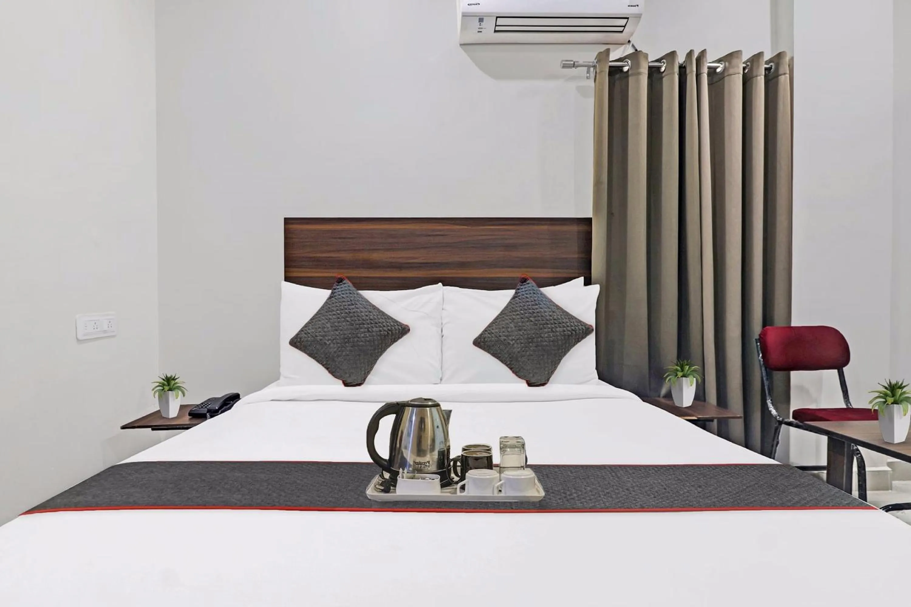 Bedroom, Bed in Collection O White House Near KIMS Kondapur