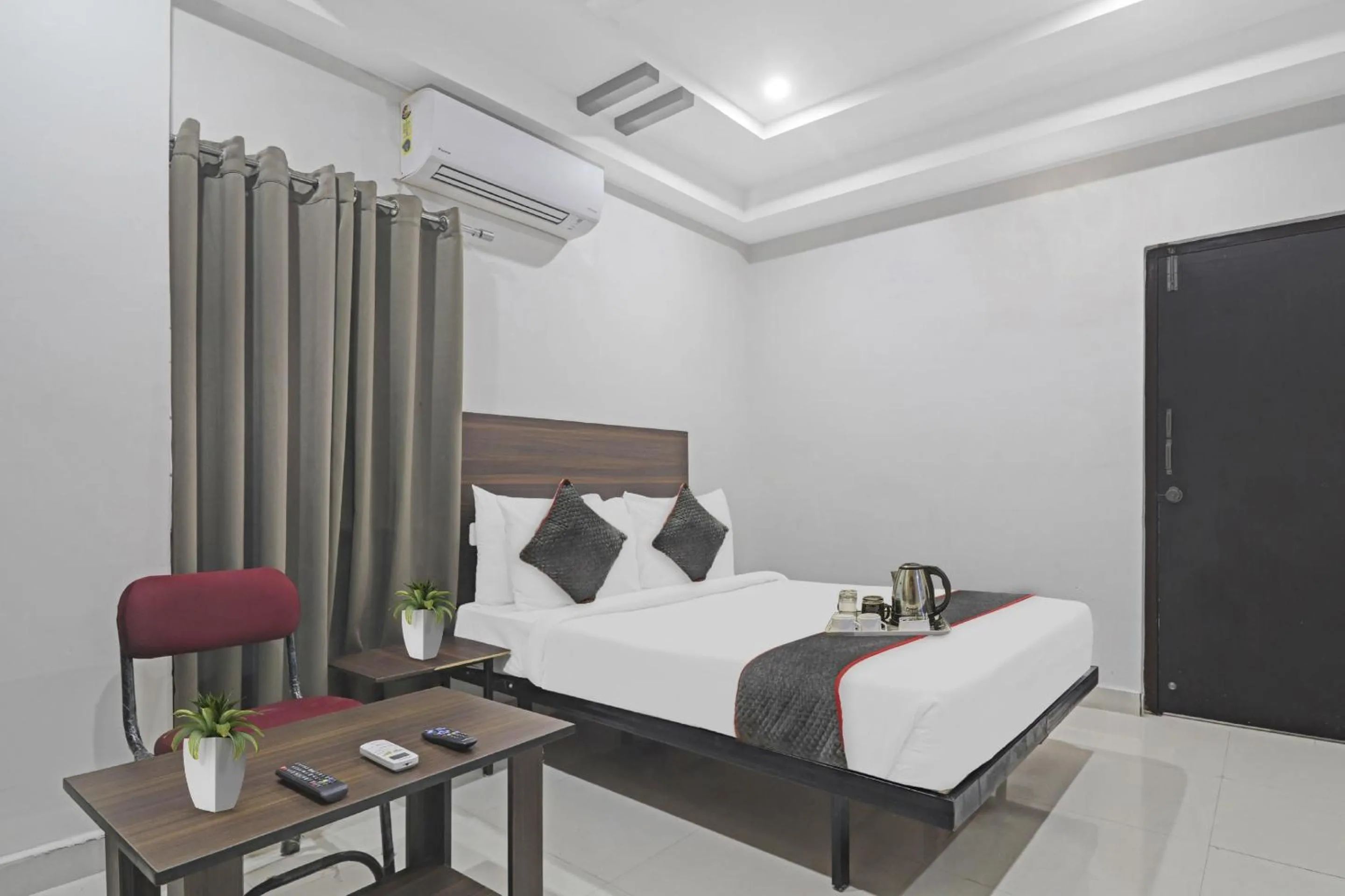 Bedroom, Bed in Collection O White House Near KIMS Kondapur