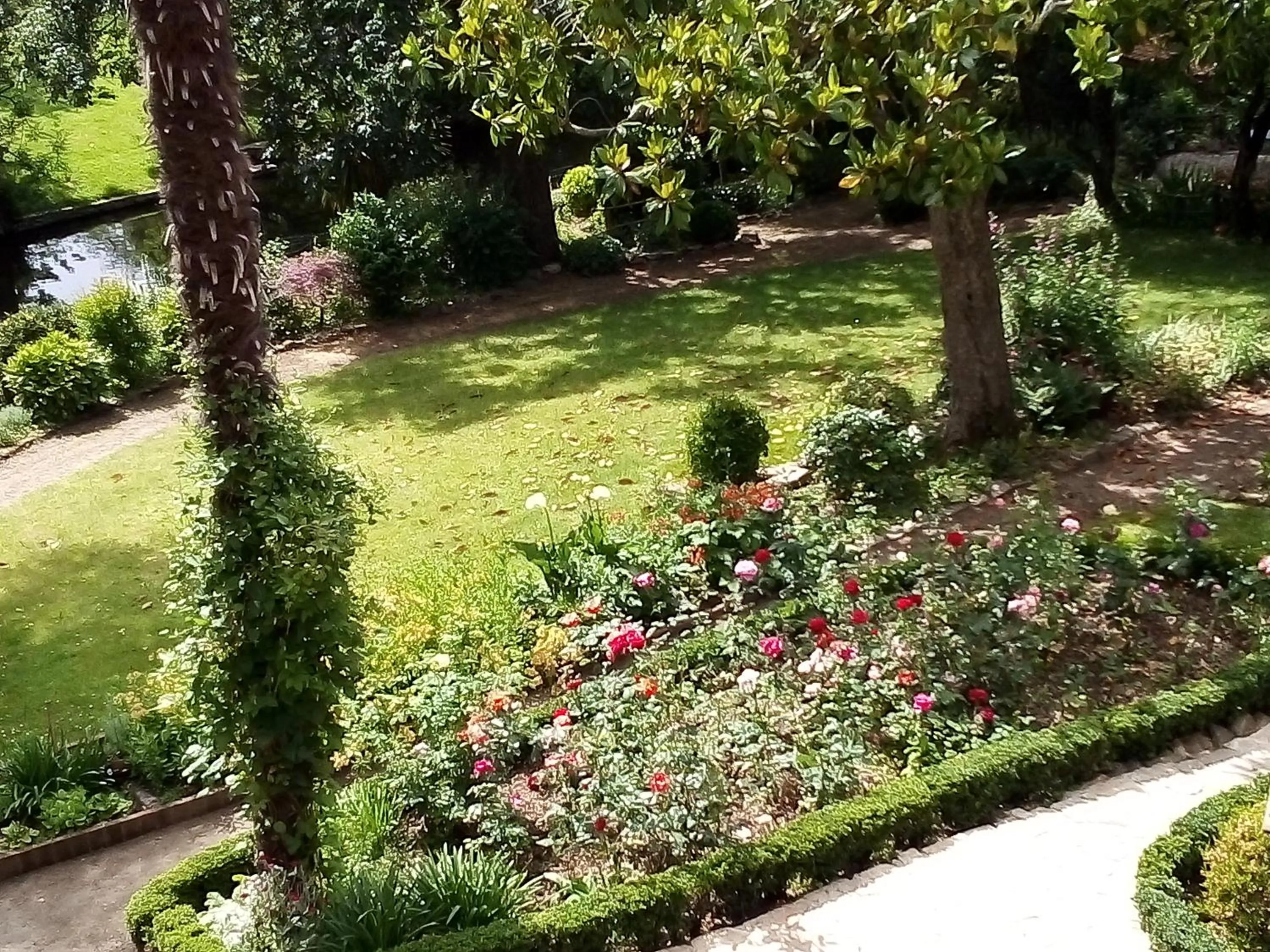 Garden in Les Cèdres