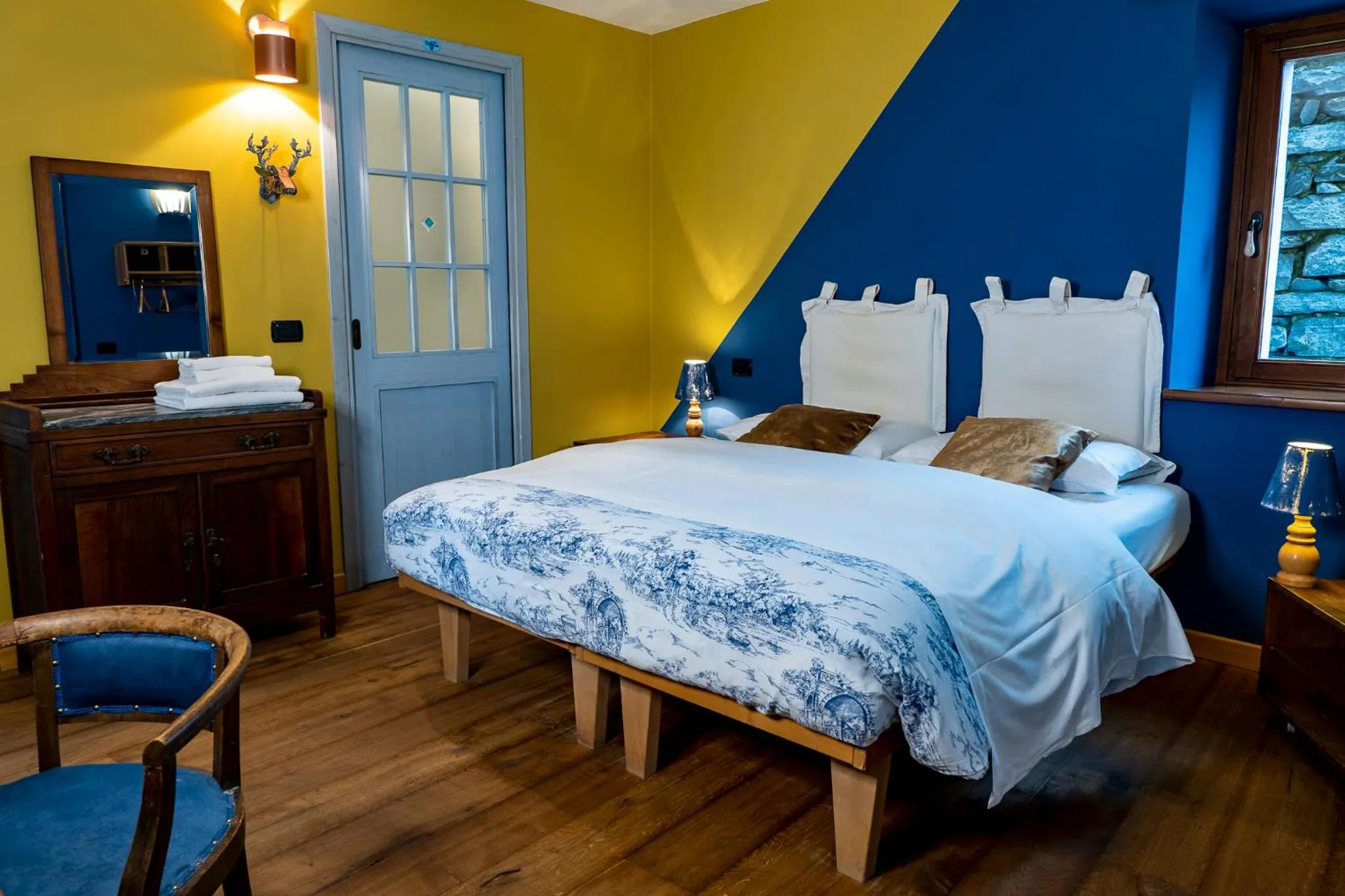 Bedroom, Bed in Casa Tomà