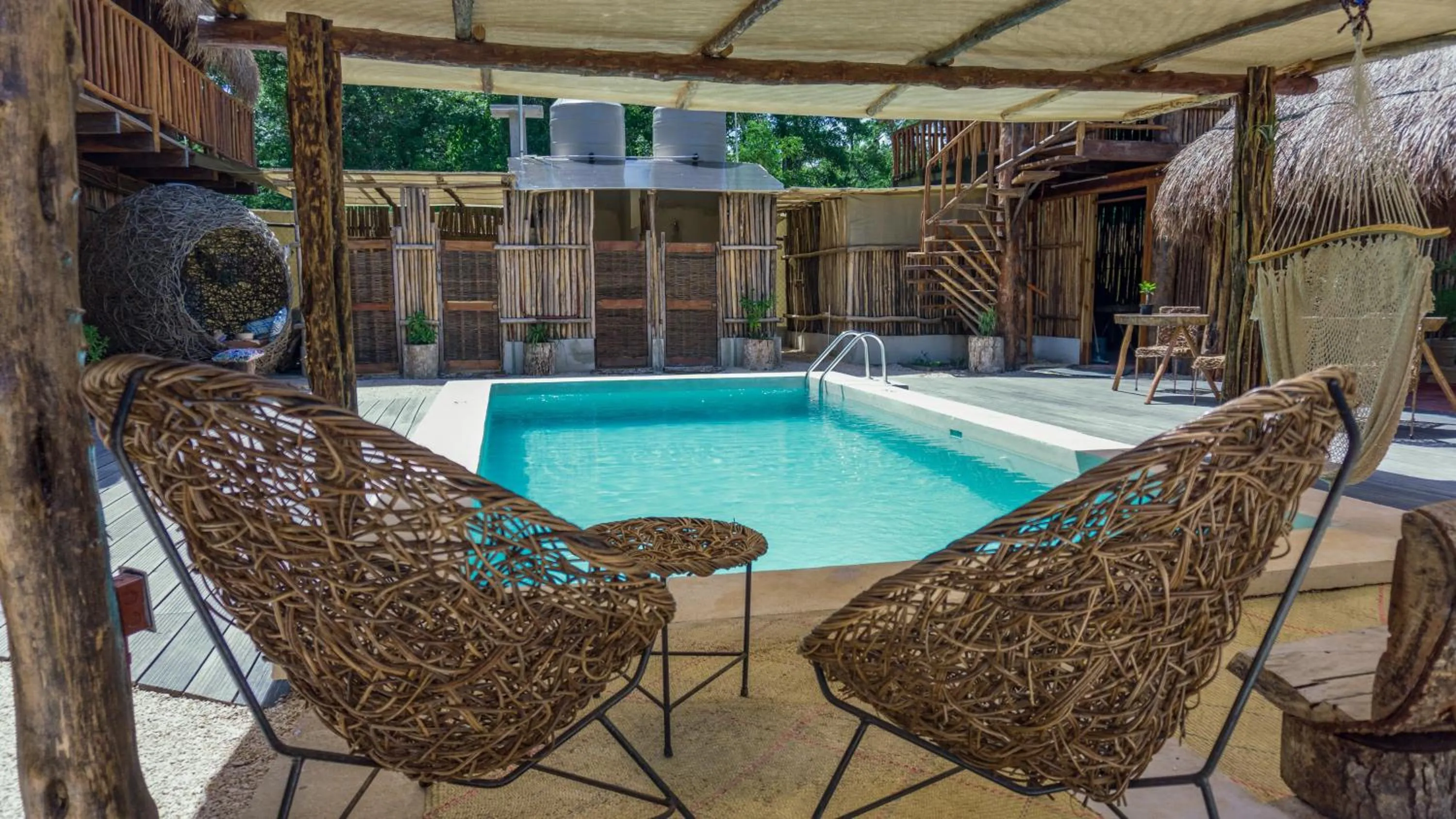 Swimming pool in Jungla y Estrellas