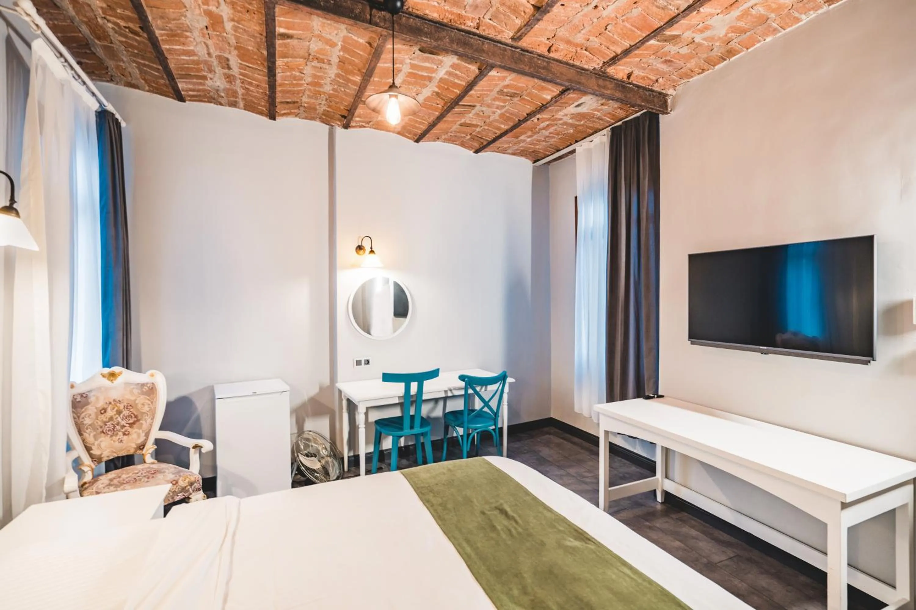 Bed in Hotel Fresia Istanbul