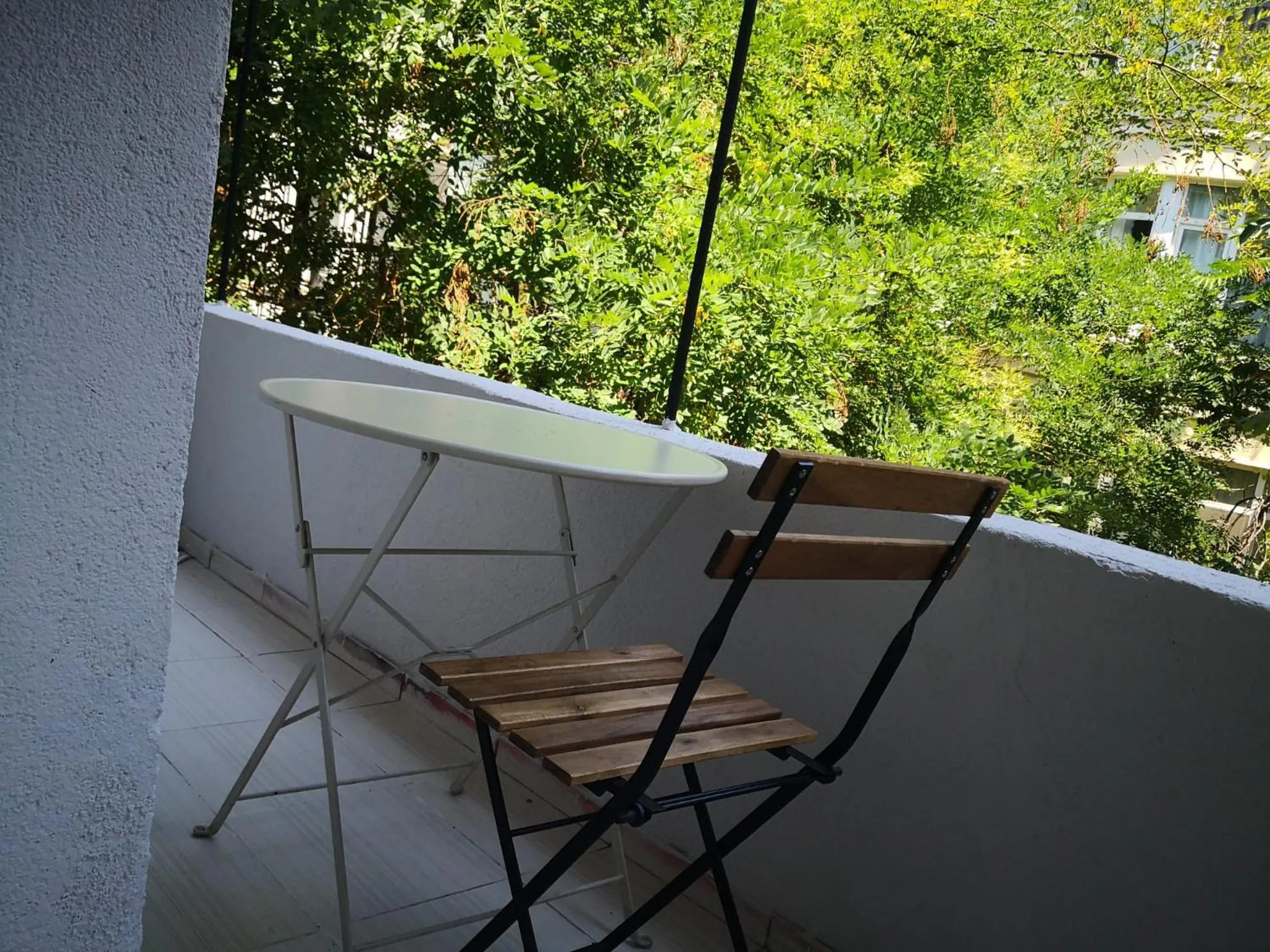 Balcony/Terrace in Gafa Garden Hostel & Apartments - Great Location