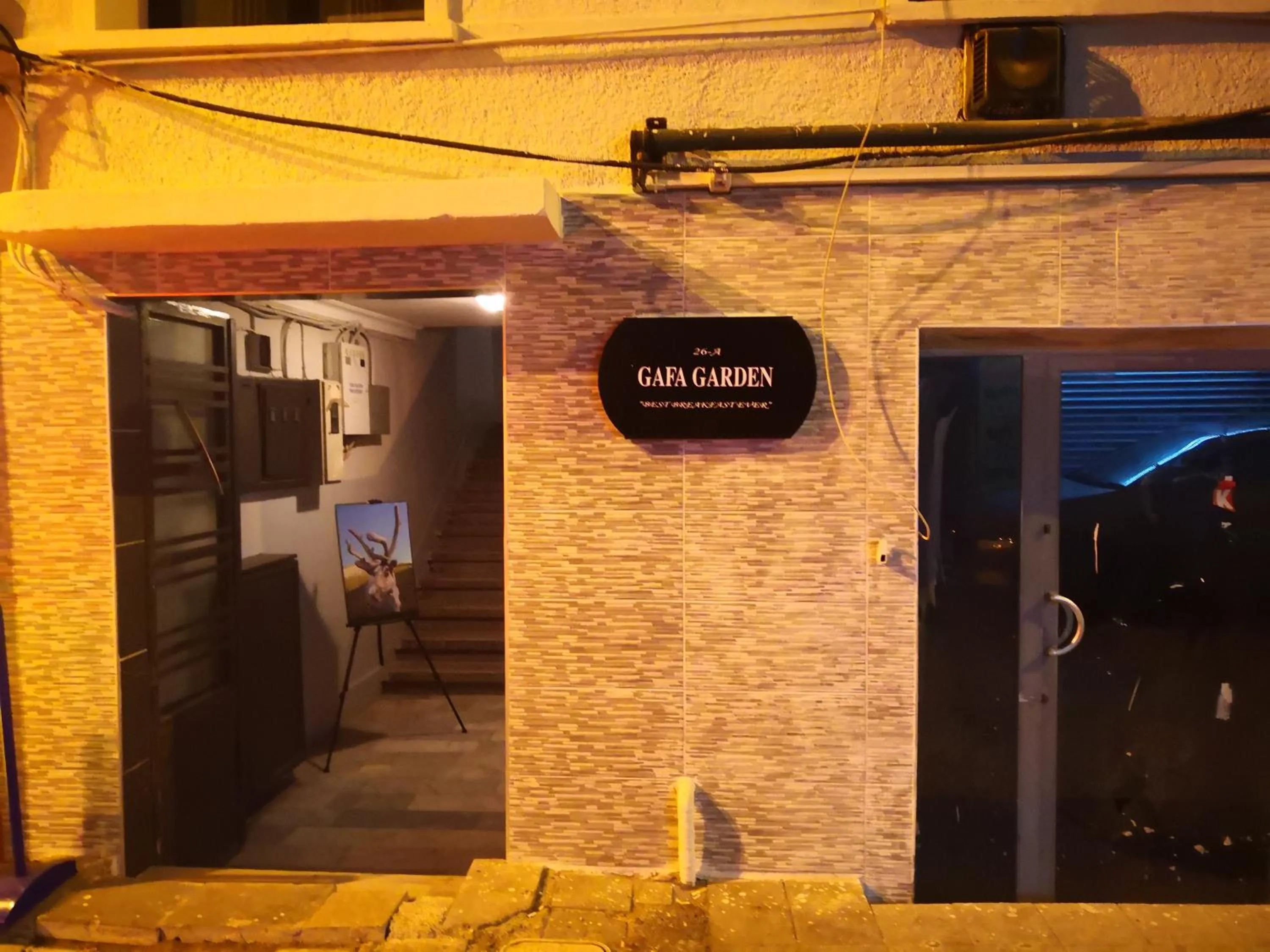 Facade/entrance in Gafa Garden Hostel & Apartments - Great Location