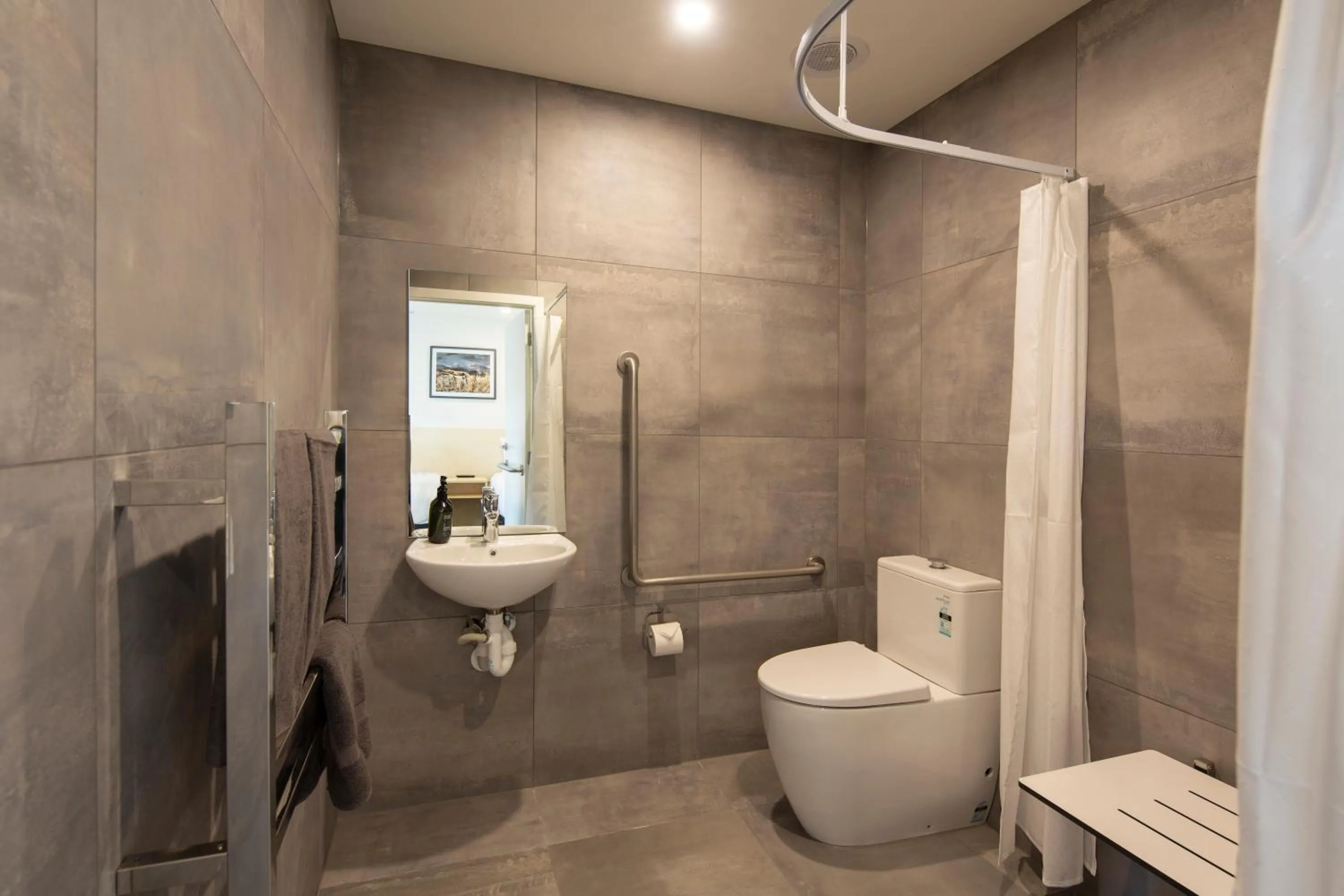 Bathroom in Harvest Park Studios