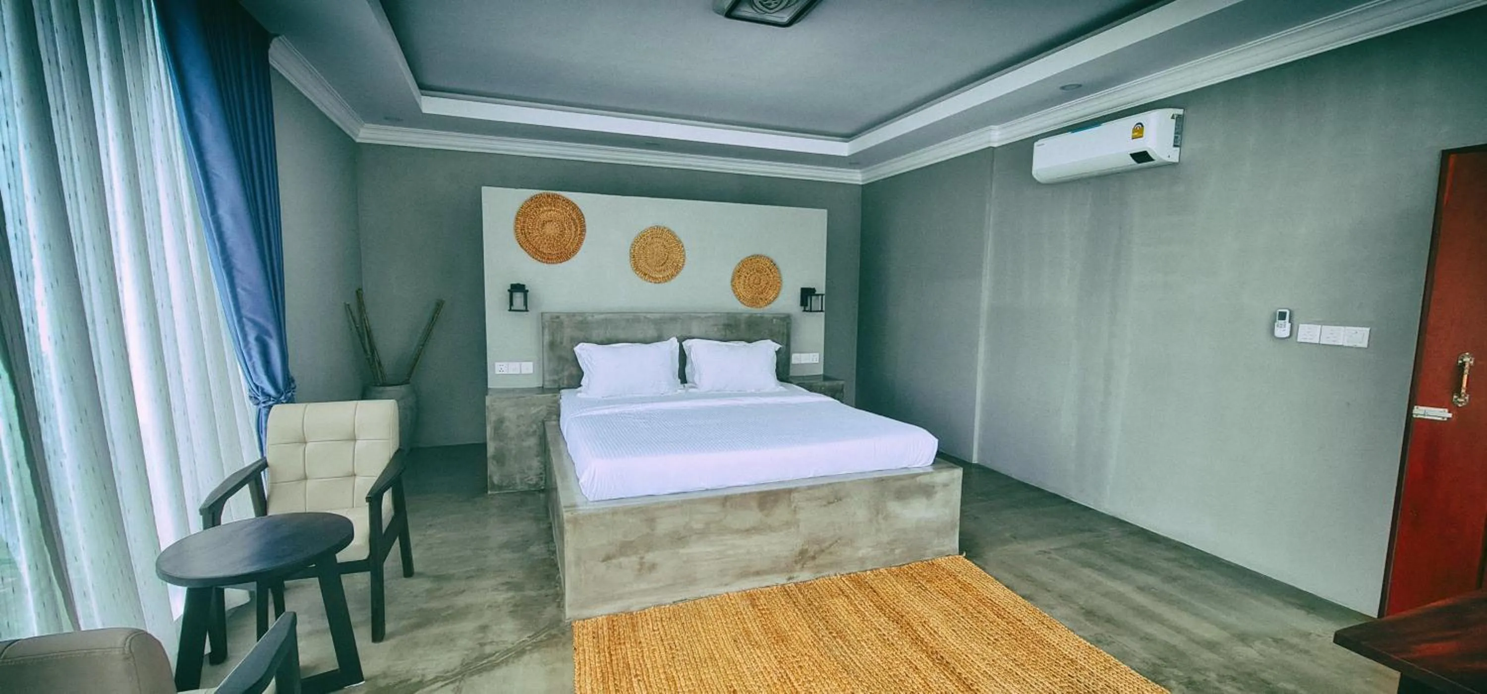 Bedroom, Bed in Damnak Borey Resort