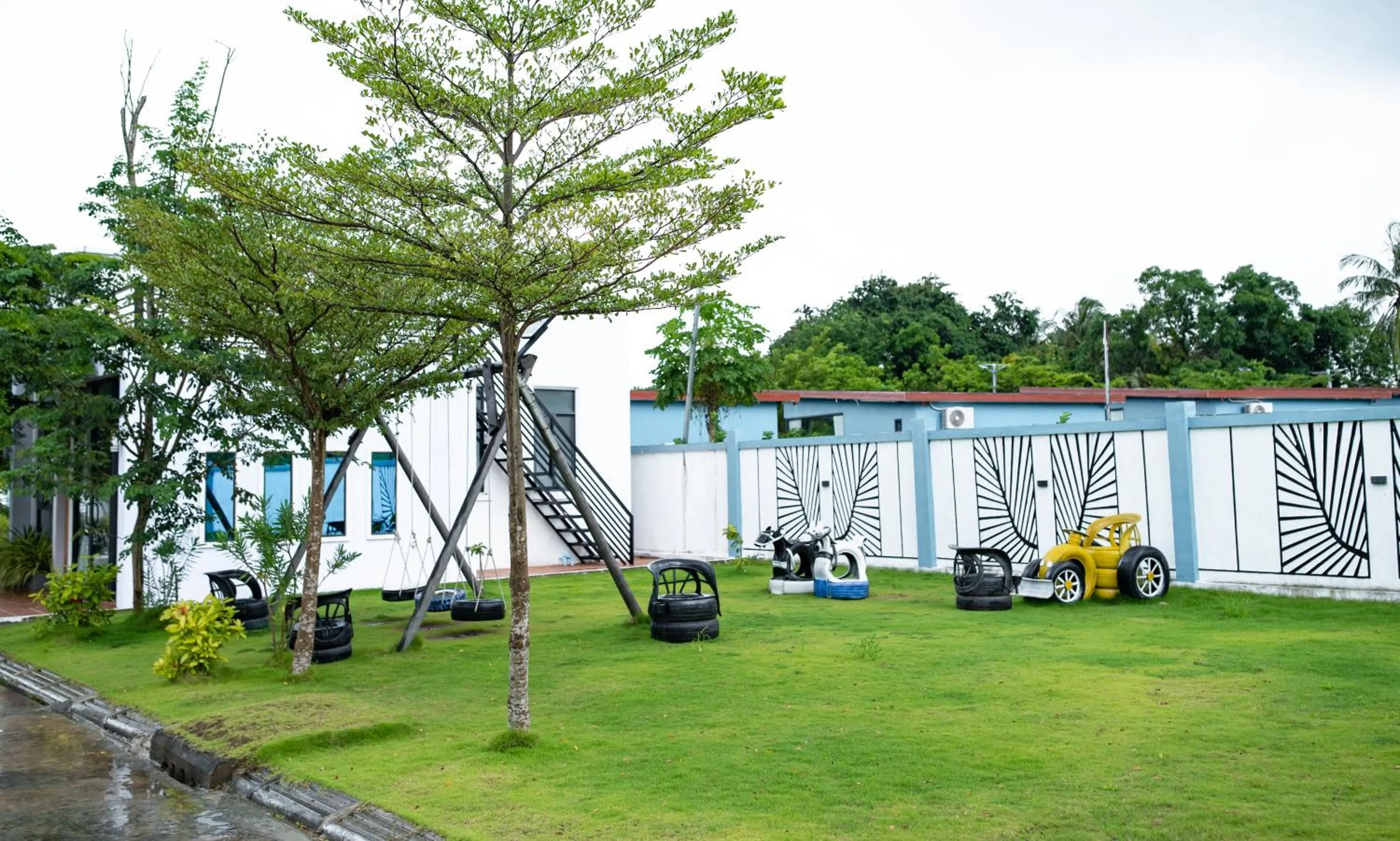 Natural landscape in Damnak Borey Resort