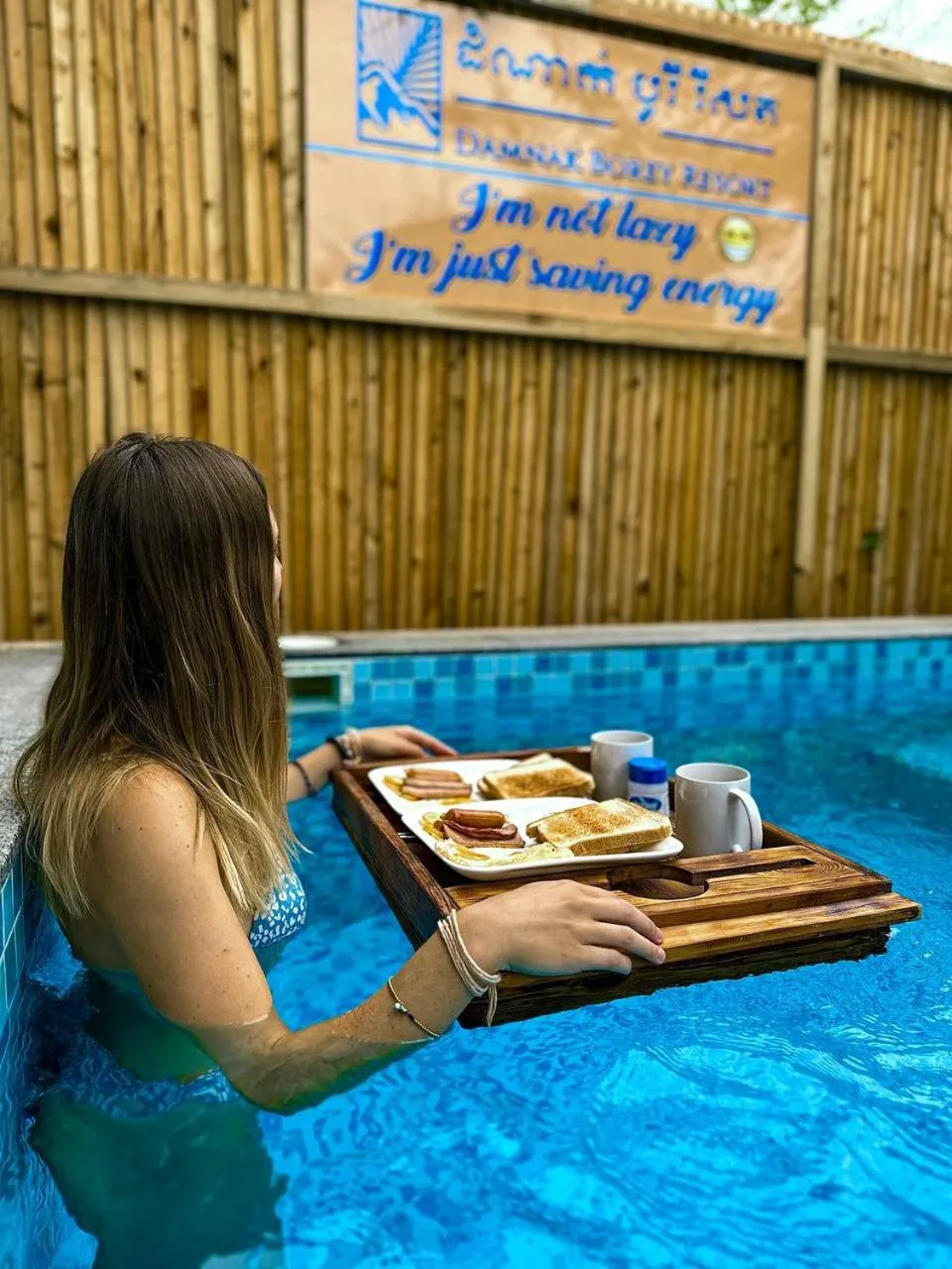 Breakfast in Damnak Borey Resort