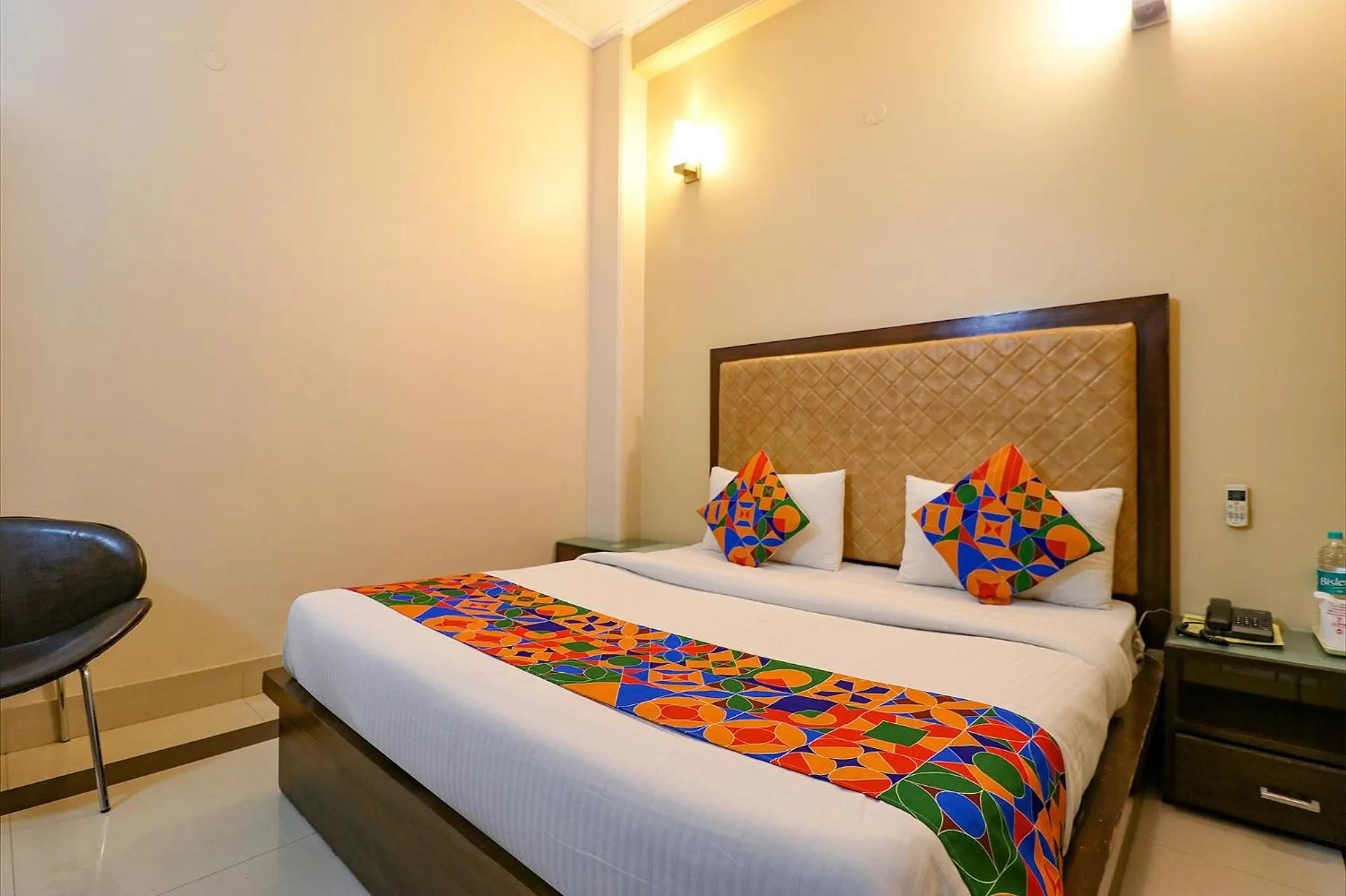 Bed in FabExpress Llyod Residency