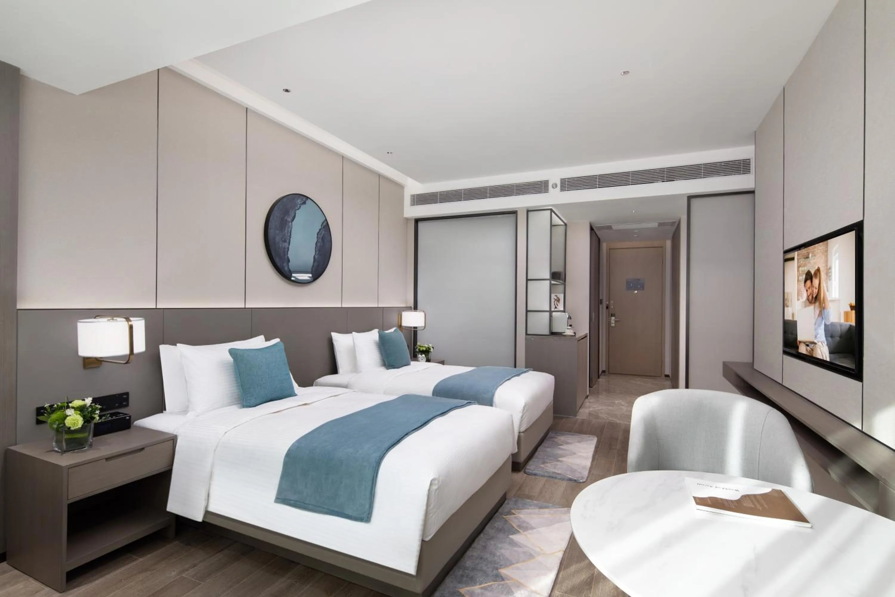 Bedroom, Bed in Somerset Daxing Beijing