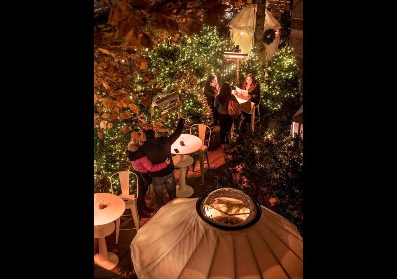 group of guests in The Standard - East Village