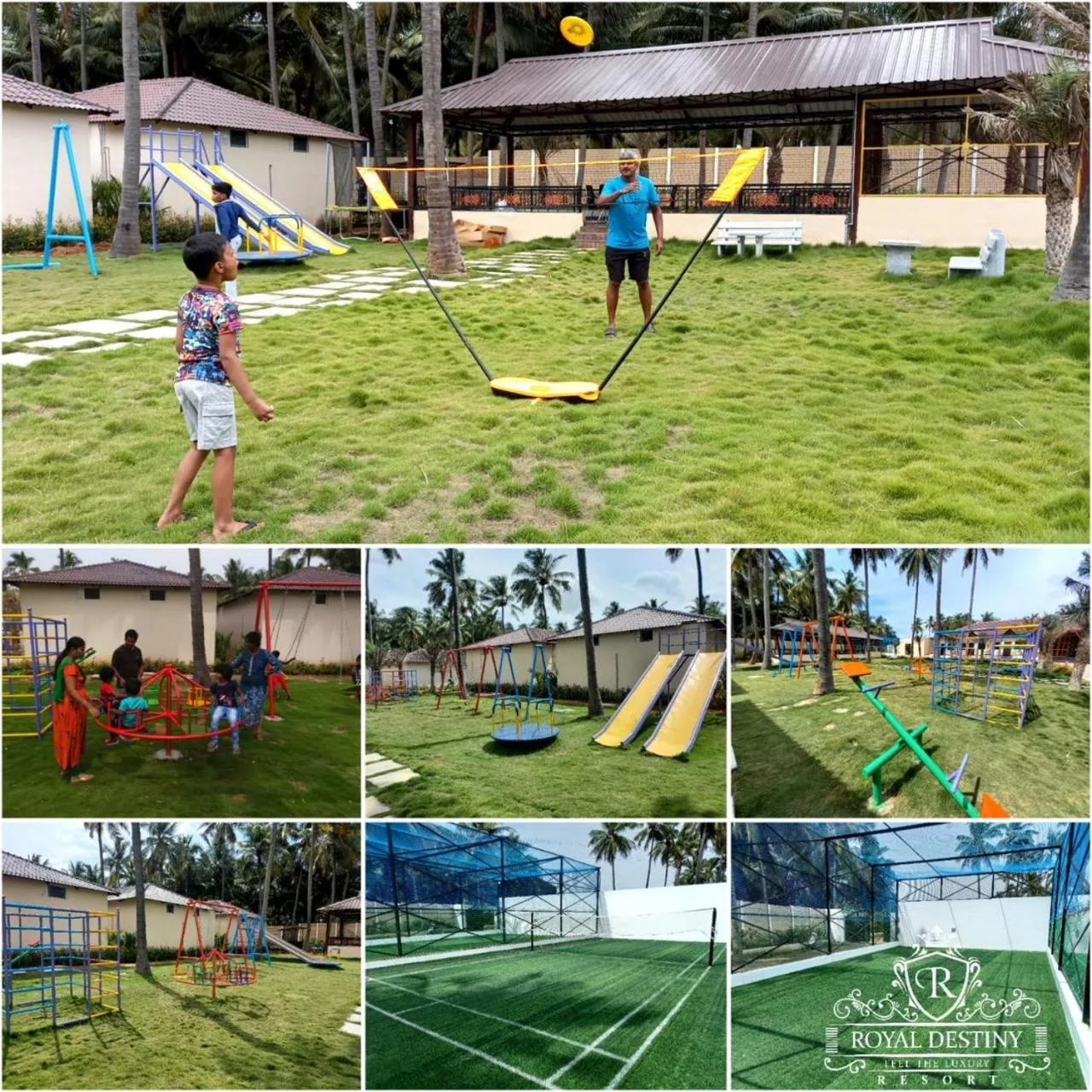 Children play ground in Royal Destiny Resort