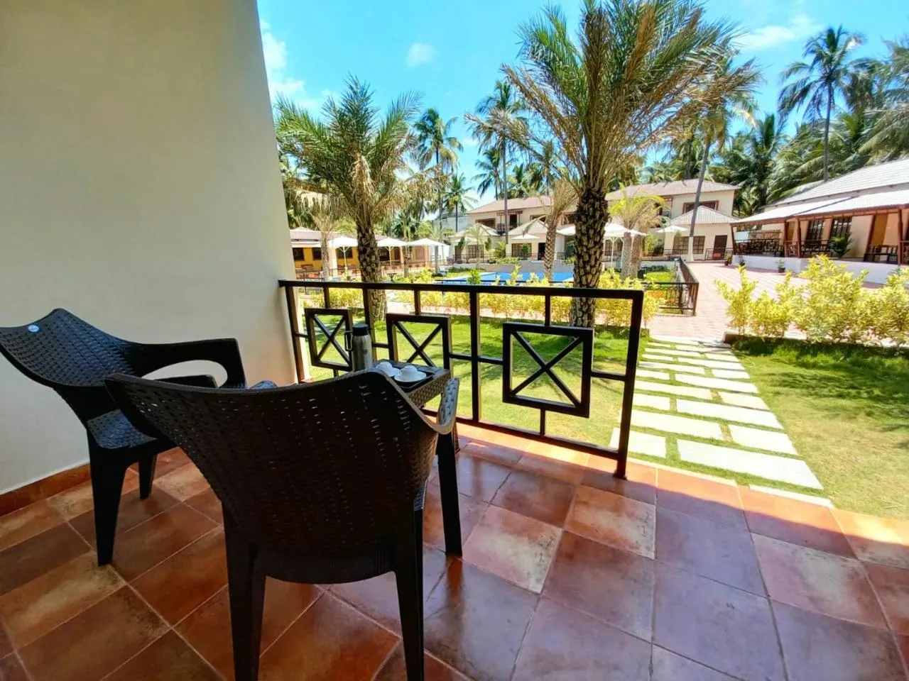 Patio in Royal Destiny Resort