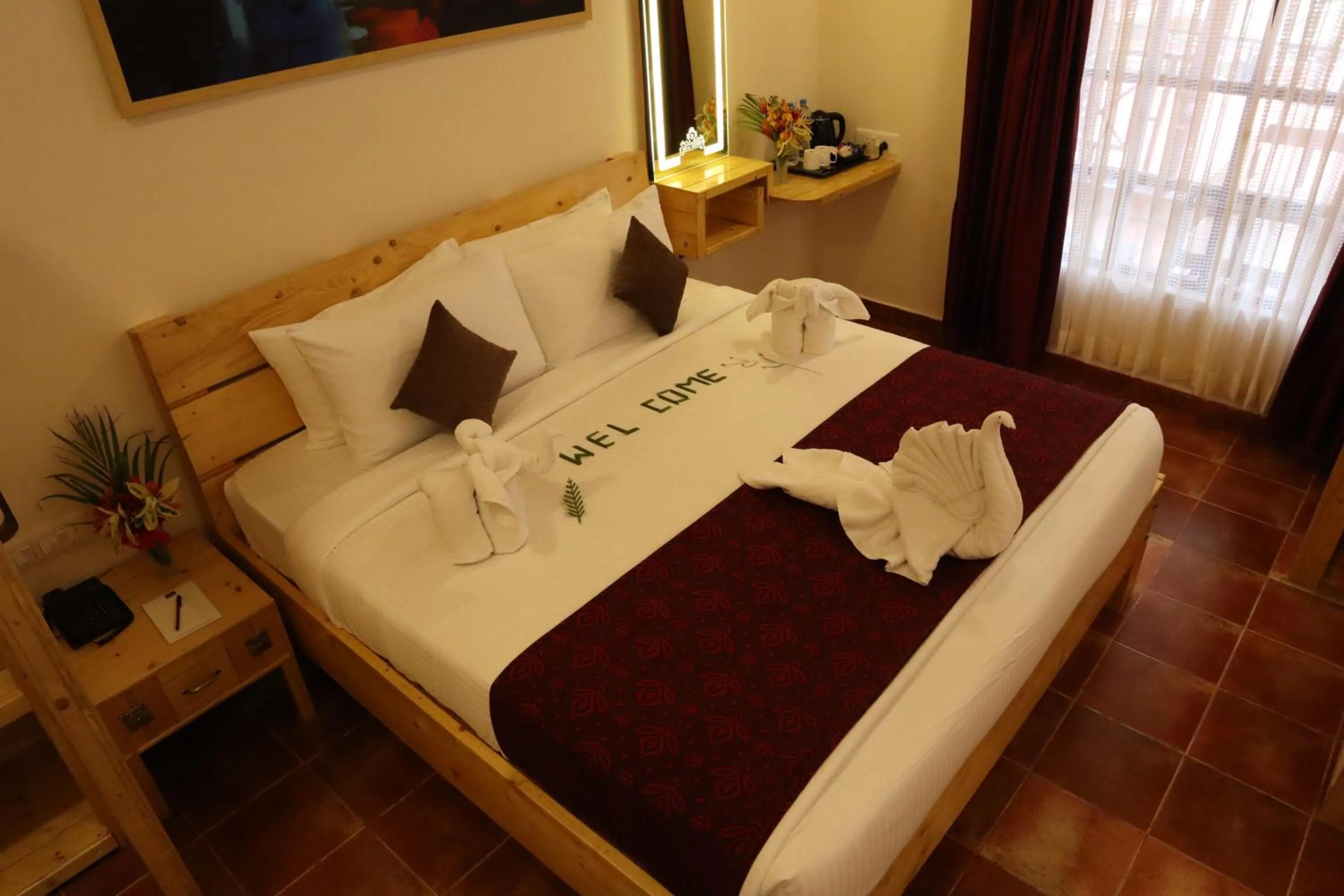 Bed in Royal Destiny Resort