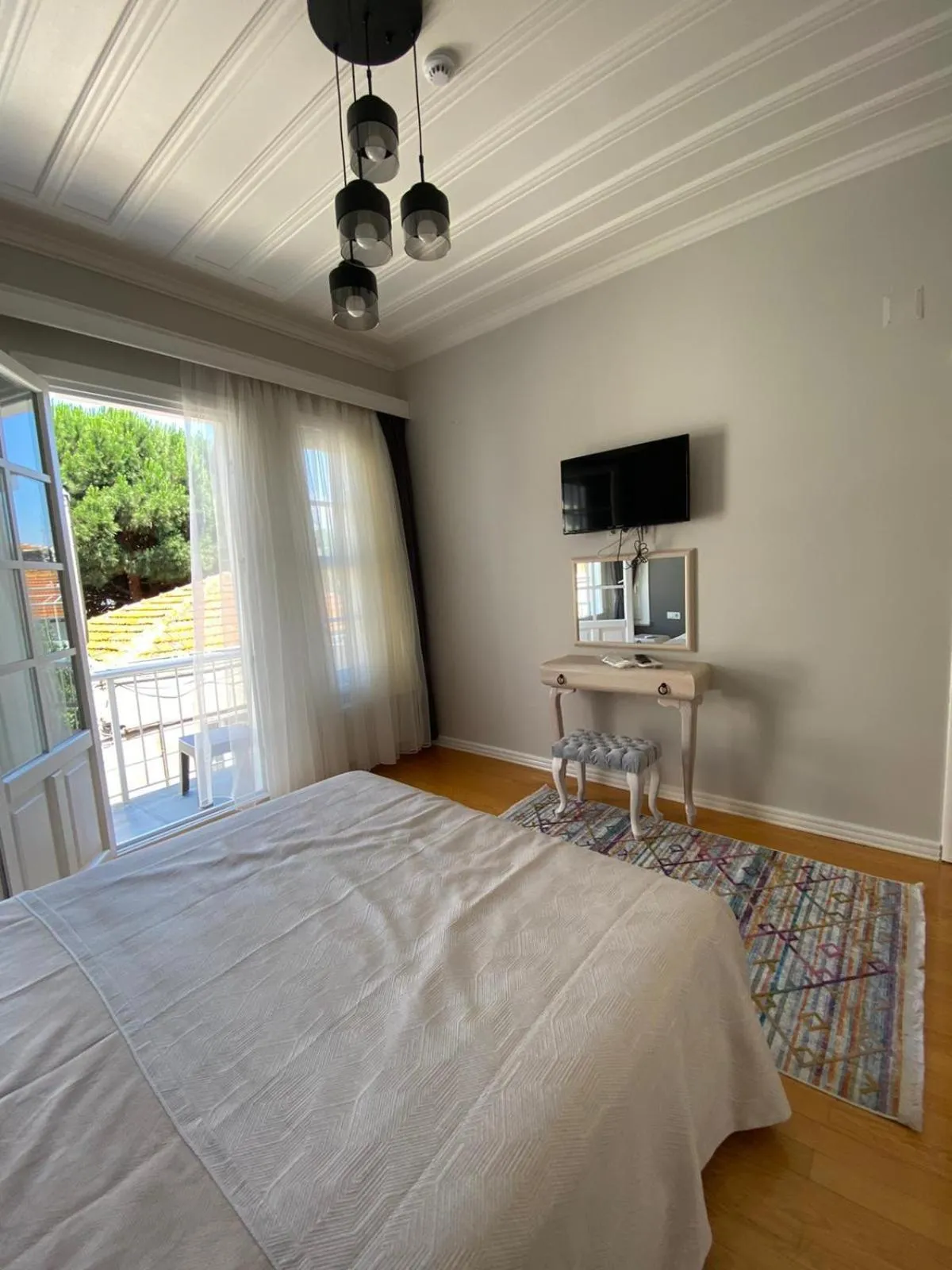 Bed in White Island Boutique Otel