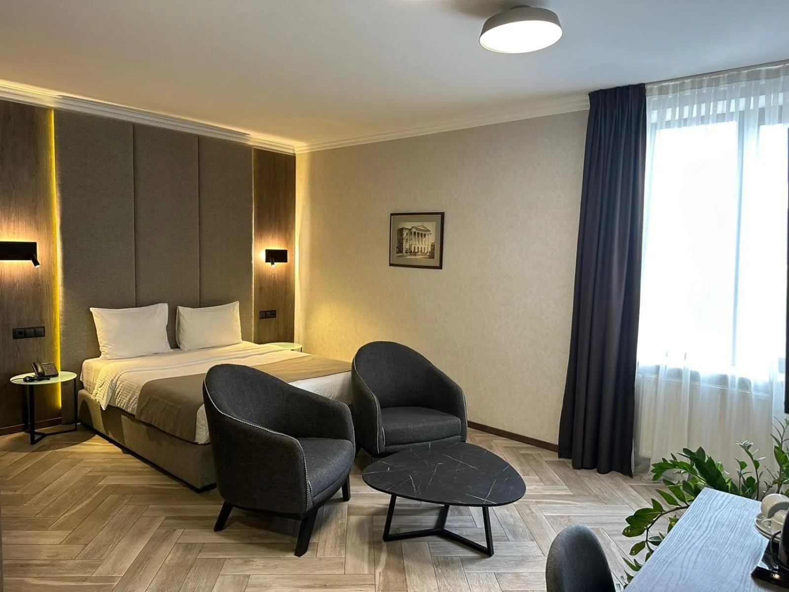 Bedroom, Bed in Hotel Old Wall