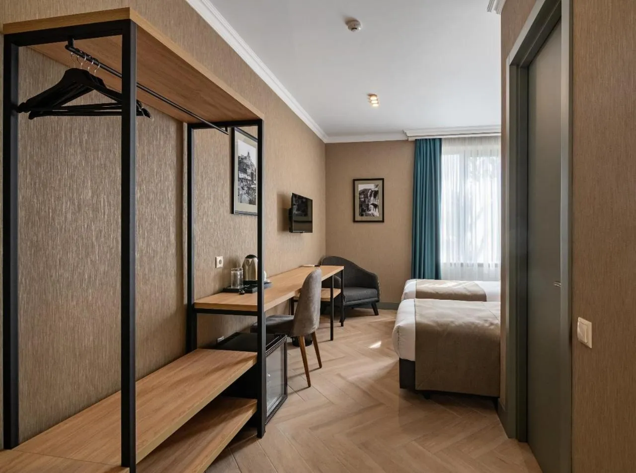 Bedroom, Bed in Hotel Old Wall