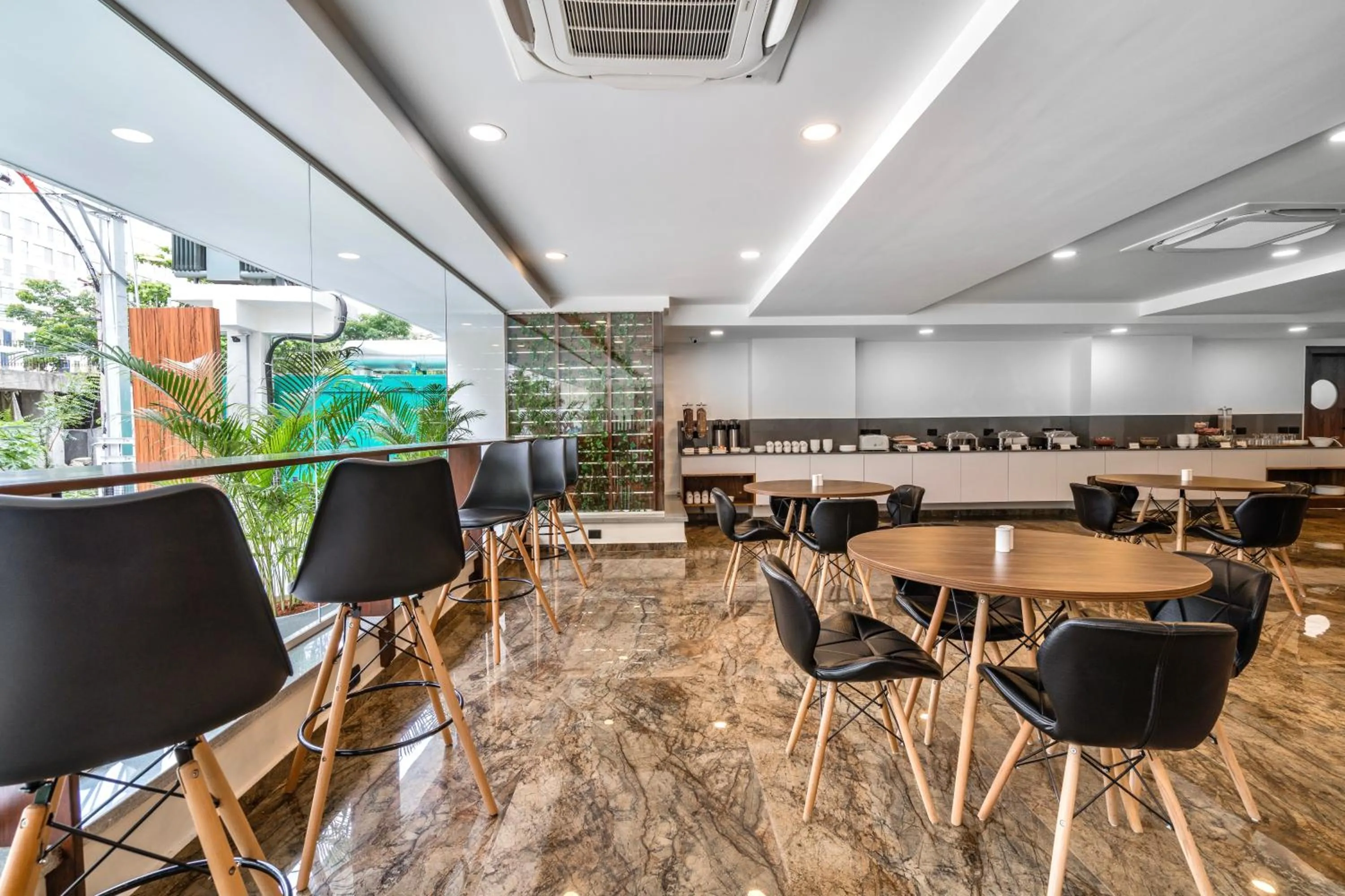 Breakfast in SKYLA Studios & Suites - Hitech City