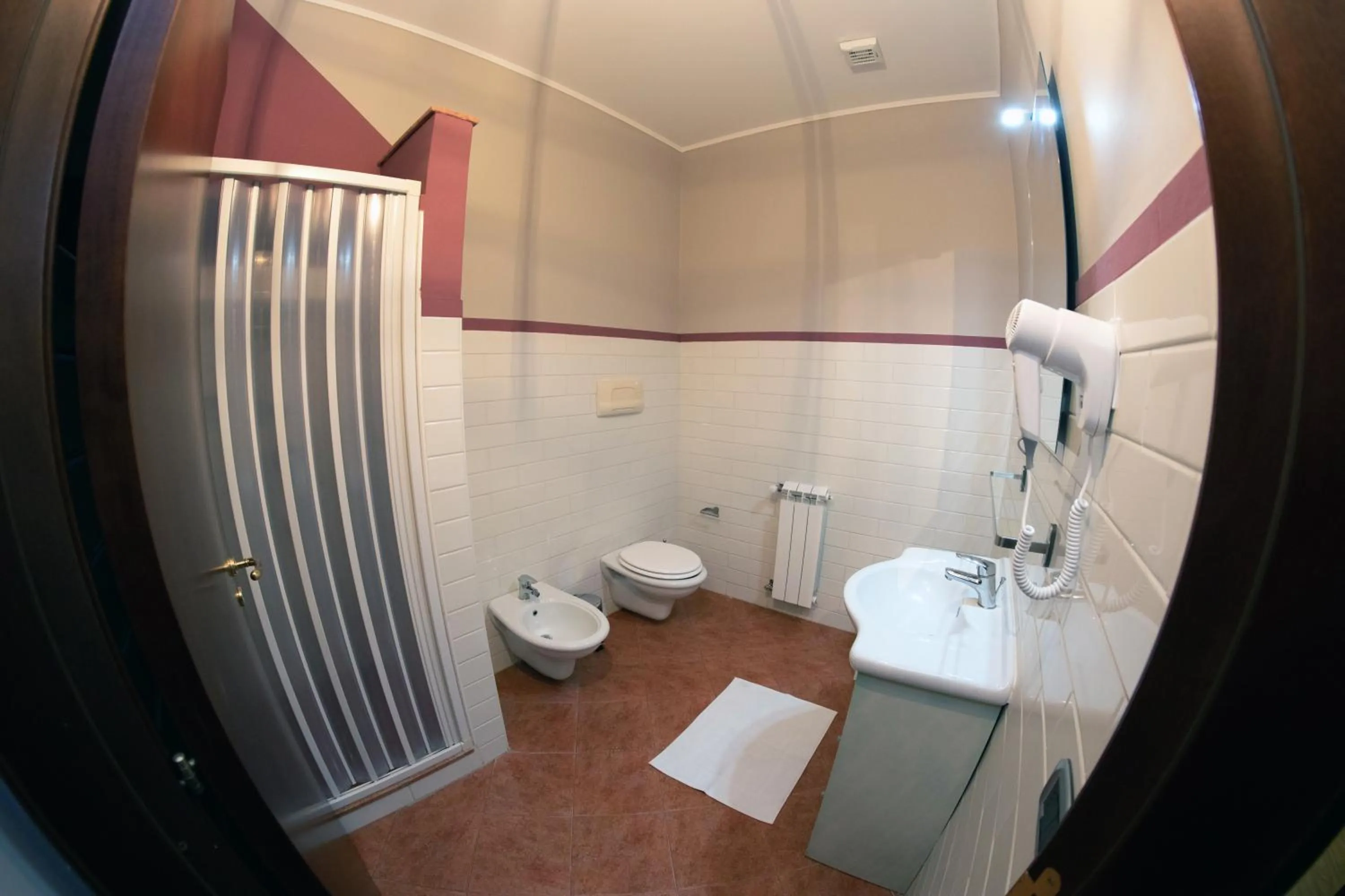 Bathroom in Hotel Marconi