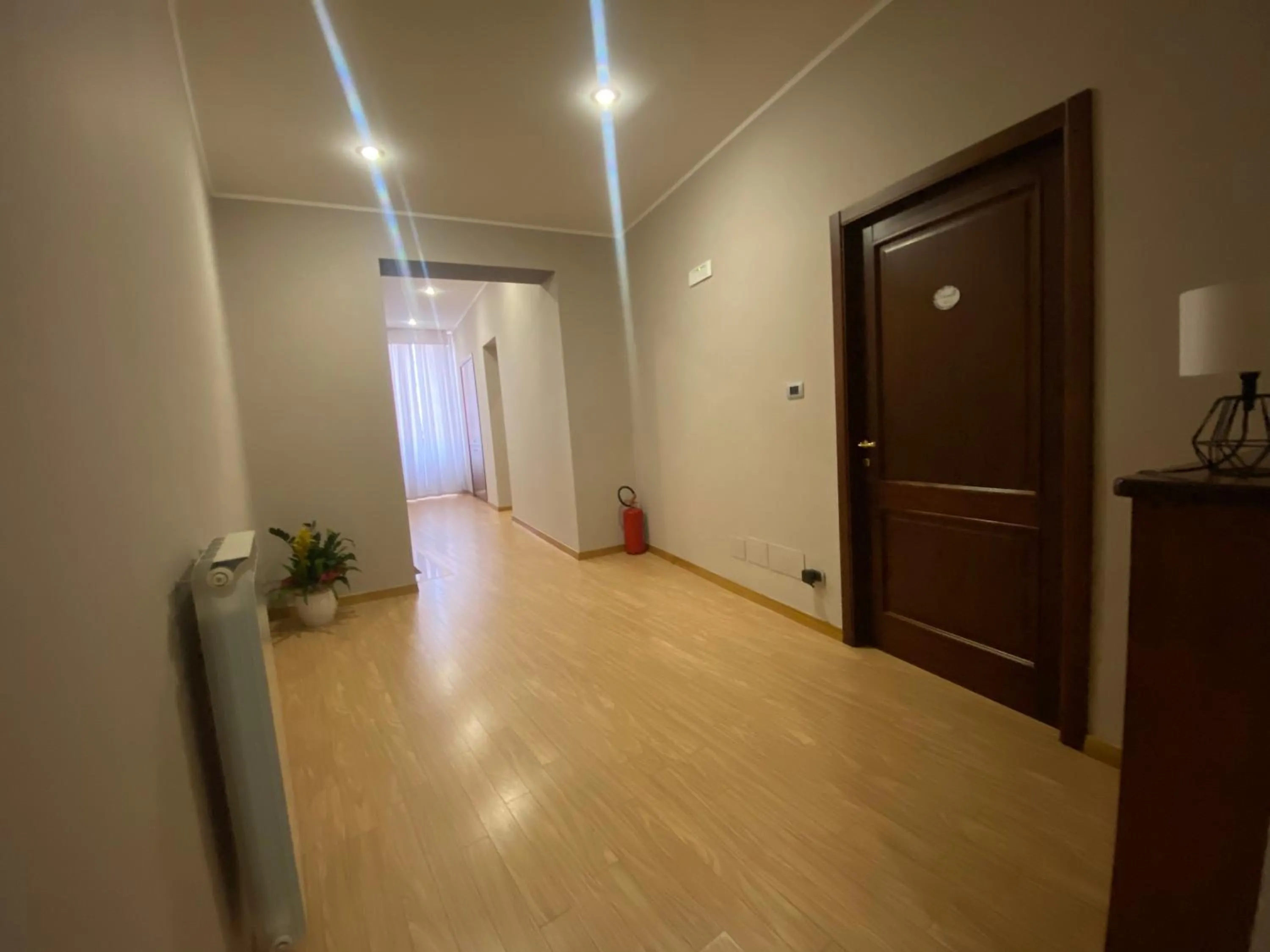 Patio in Hotel Marconi