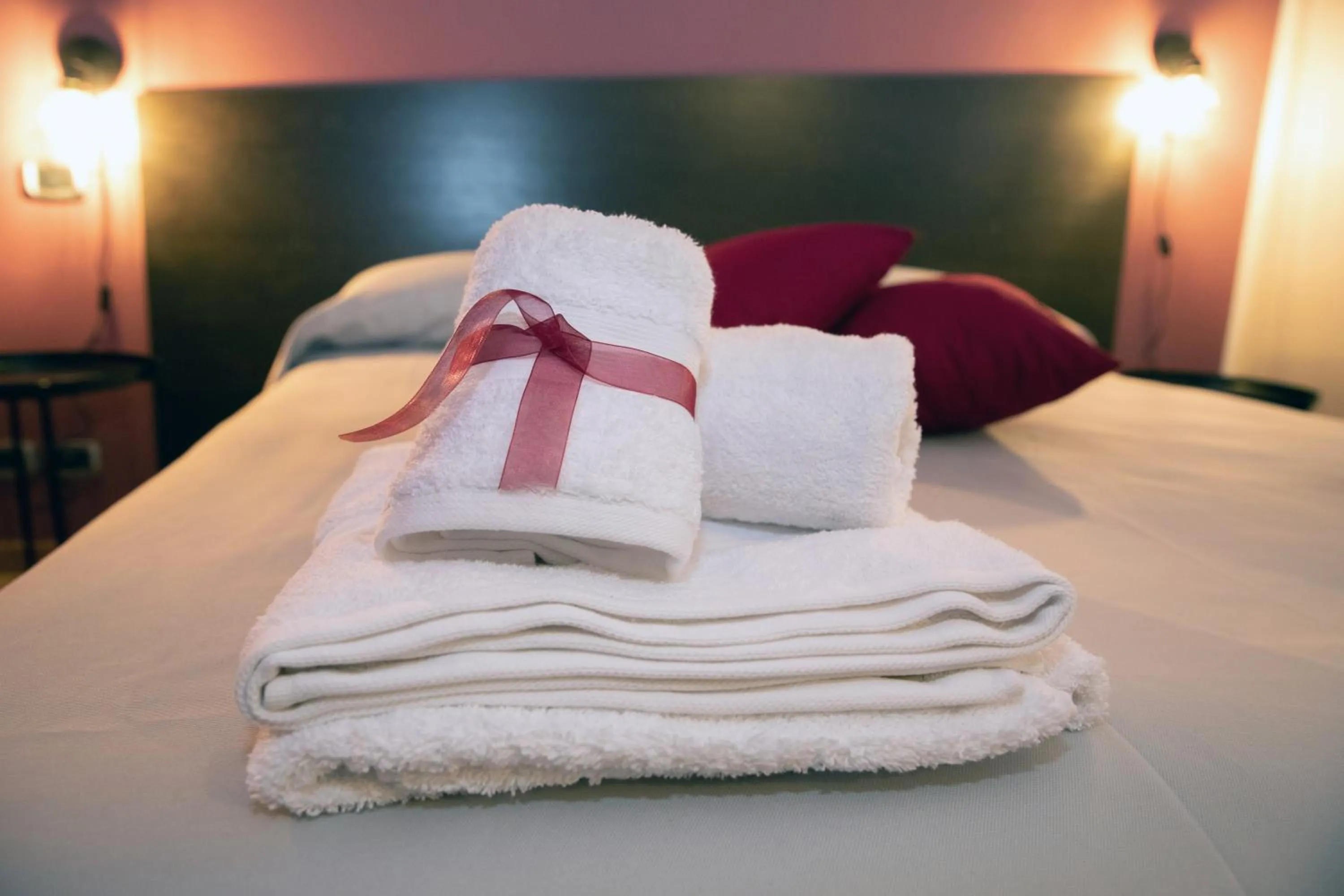 Bedroom, Bed in Hotel Marconi