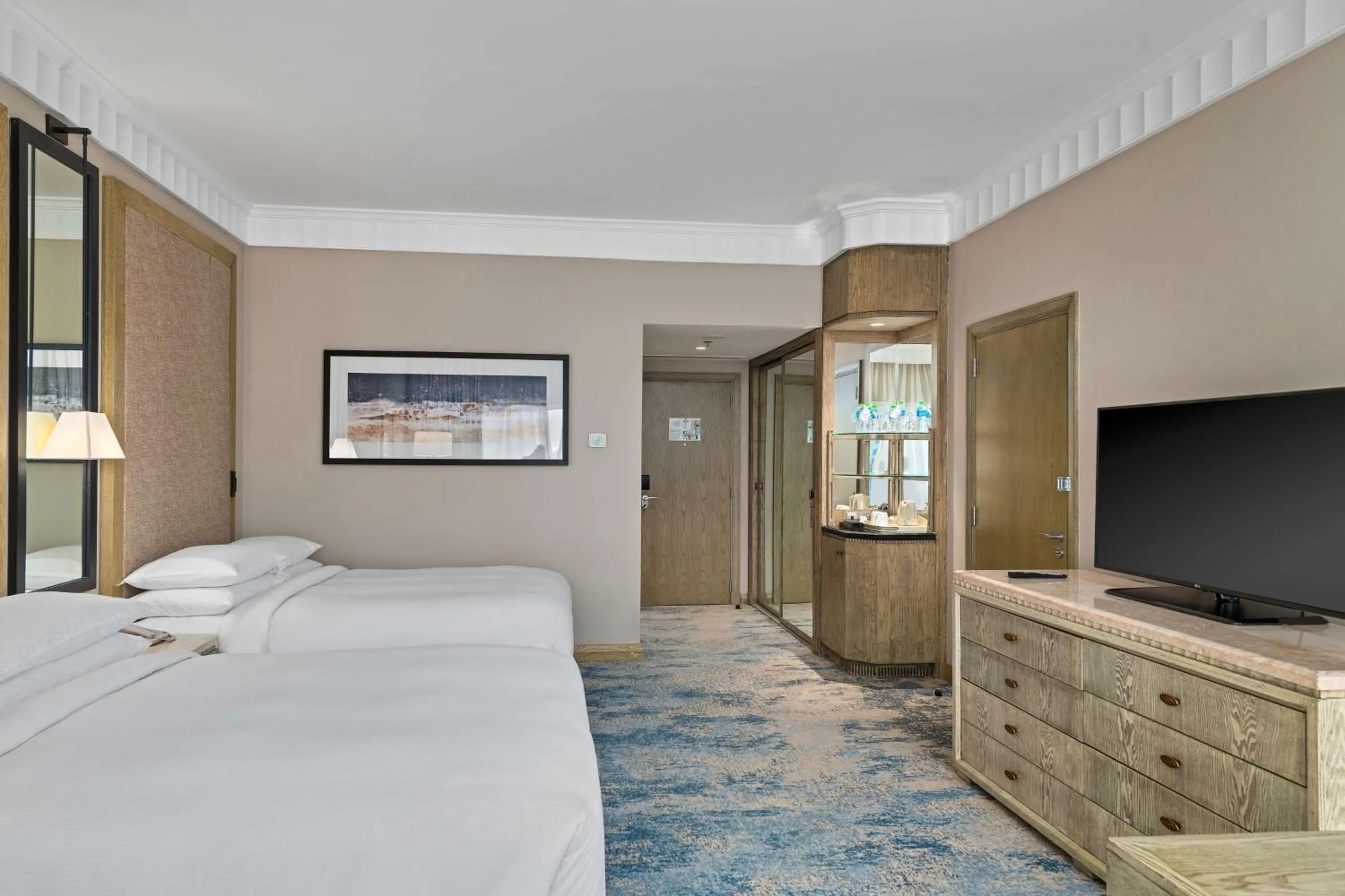 Bed in Hilton Salalah Resort