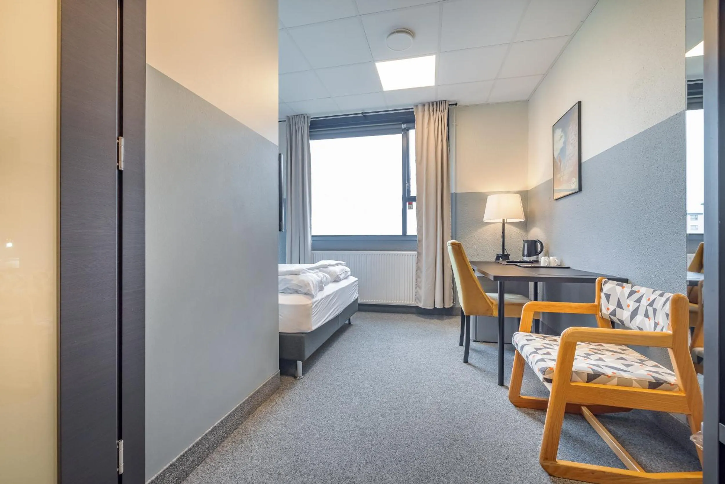 Seating area in ABC Hotel by Reykjavik Keflavik Airport