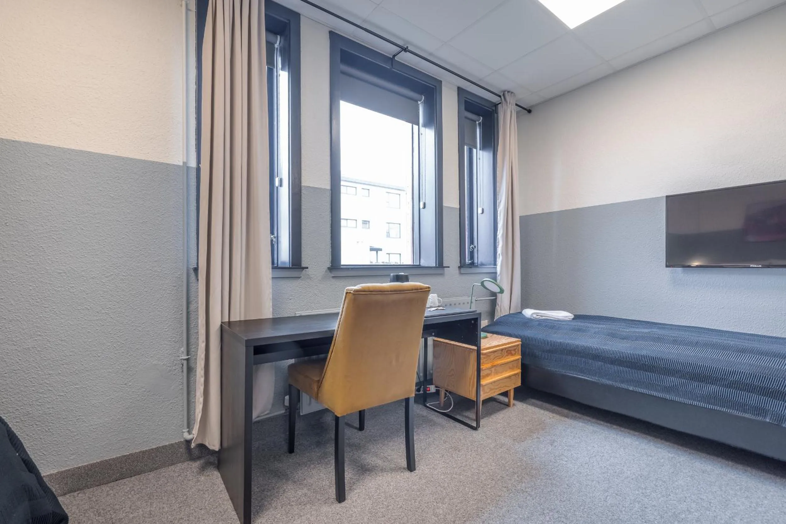 Bed in ABC Hotel by Reykjavik Keflavik Airport