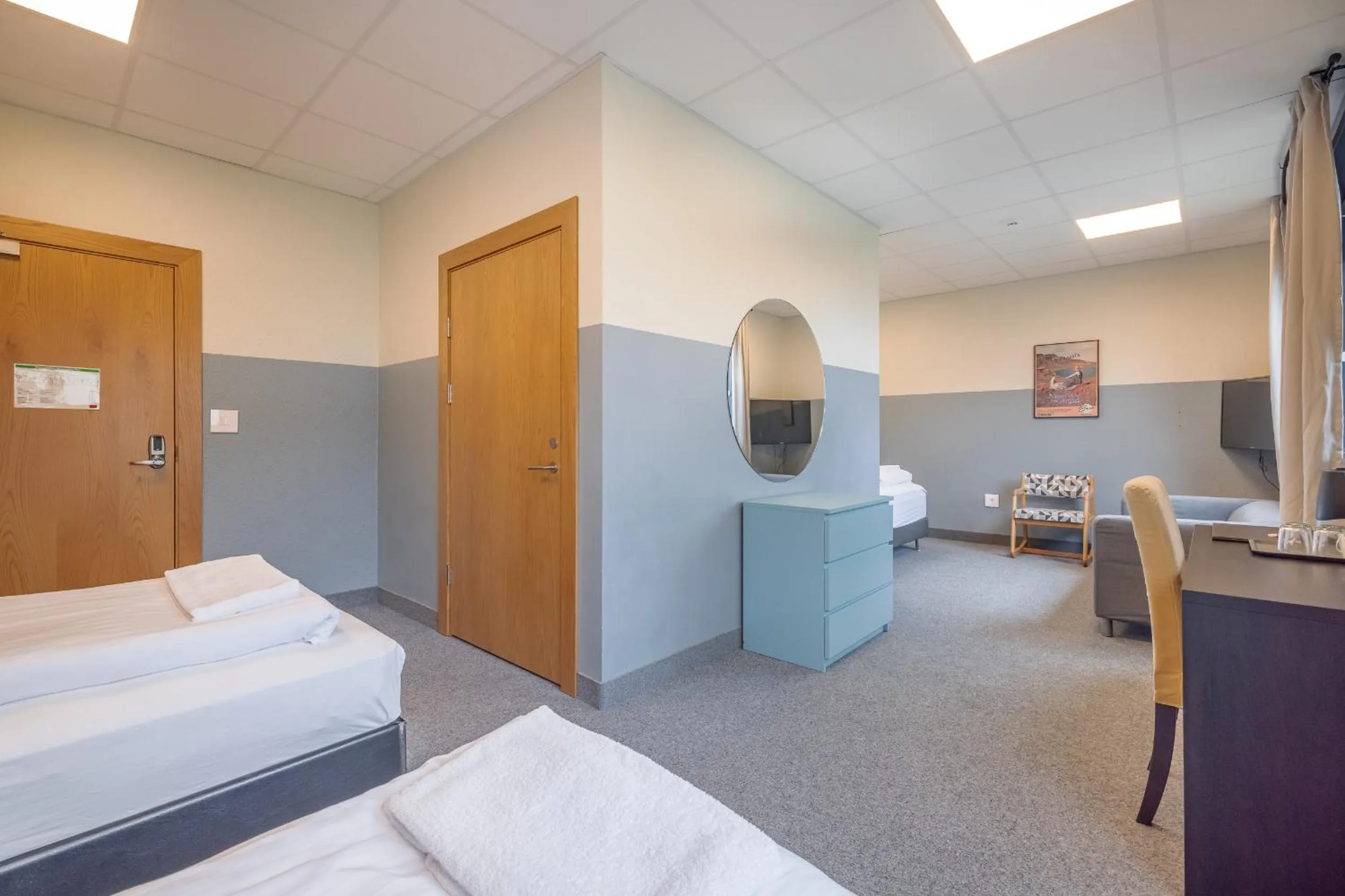 Bed in ABC Hotel by Reykjavik Keflavik Airport