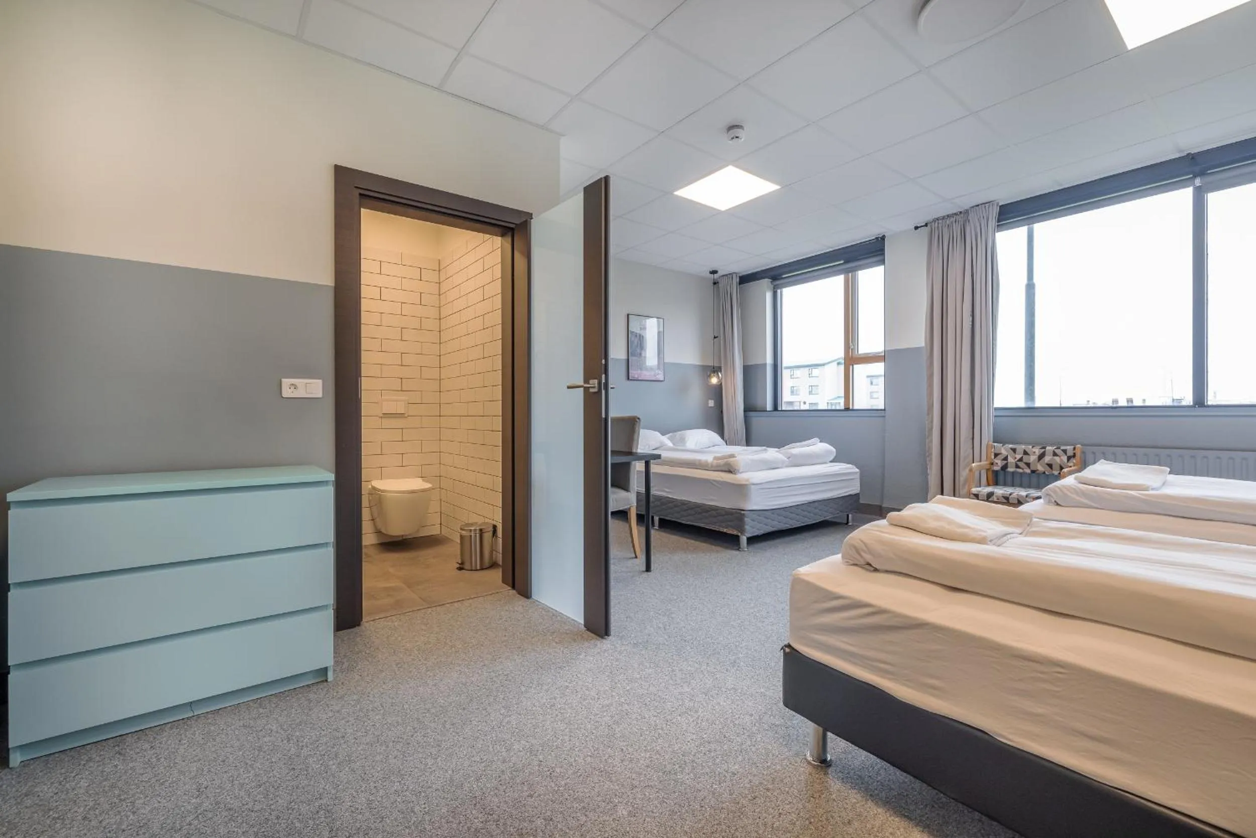 Bed in ABC Hotel by Reykjavik Keflavik Airport