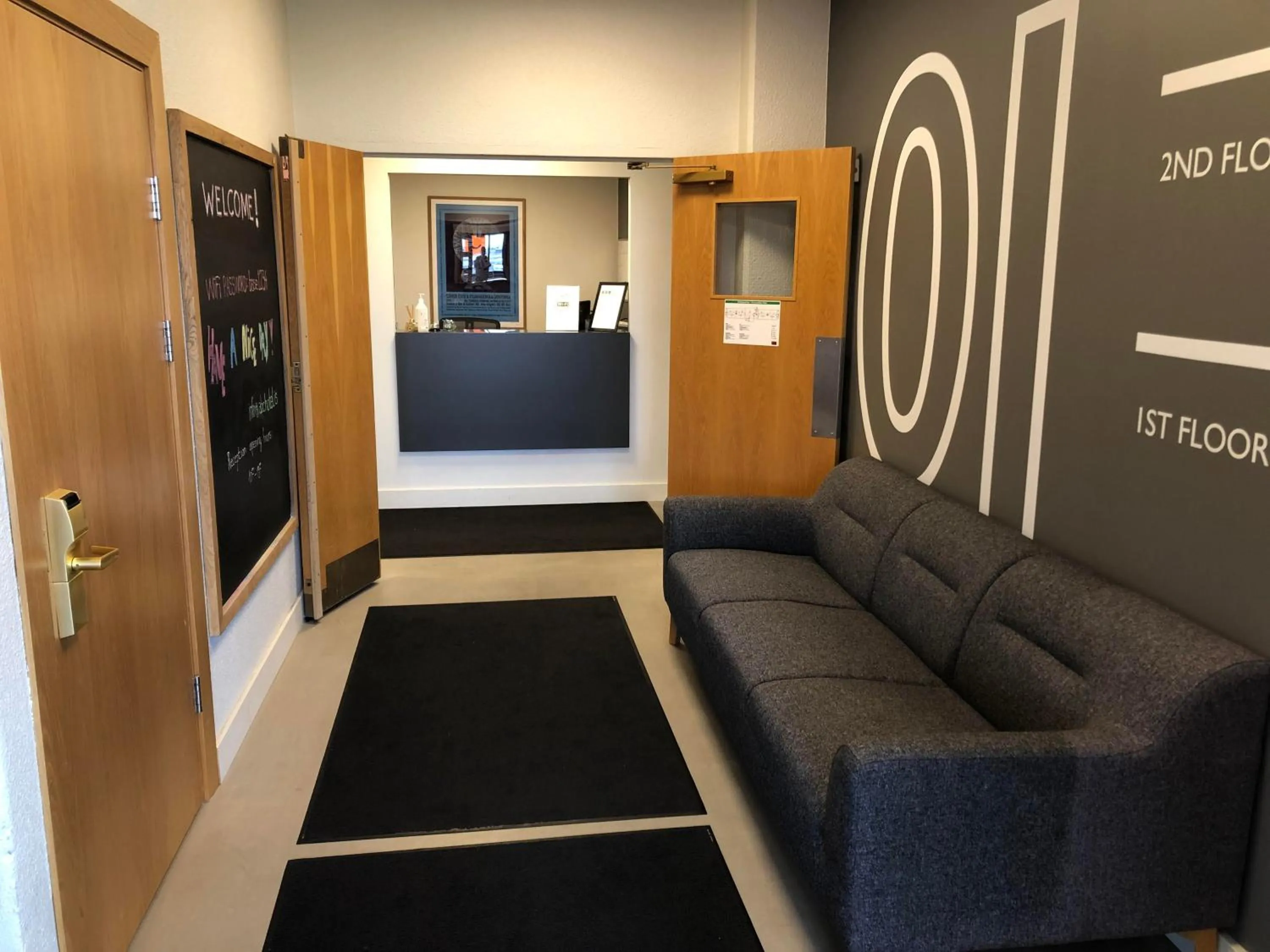 Lobby or reception in ABC Hotel by Reykjavik Keflavik Airport