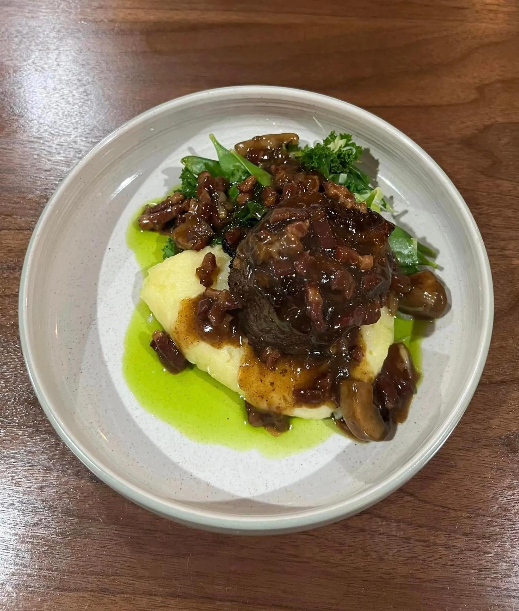 Food and drinks in The Shoulder at Hardstoft