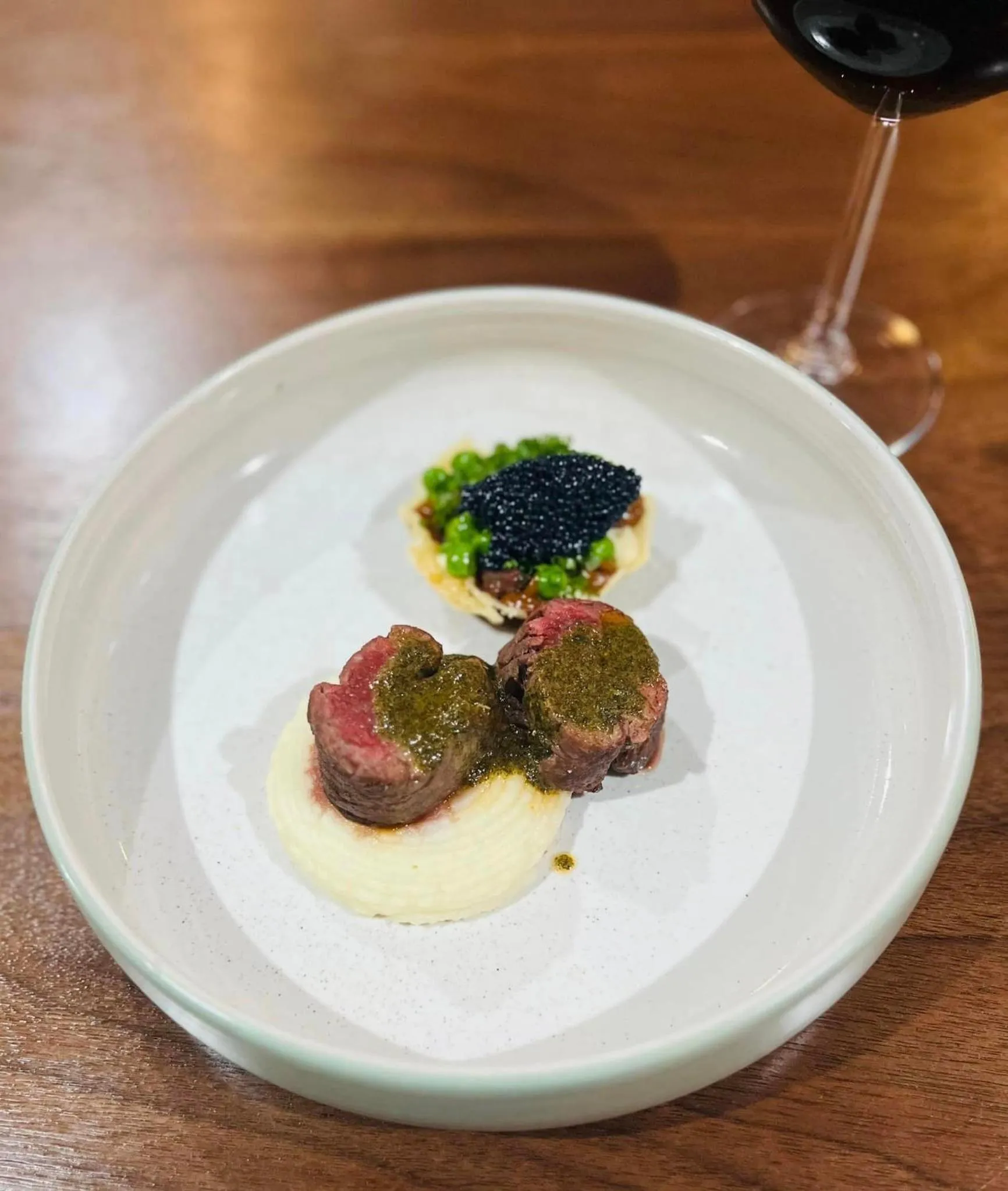 Food and drinks in The Shoulder at Hardstoft