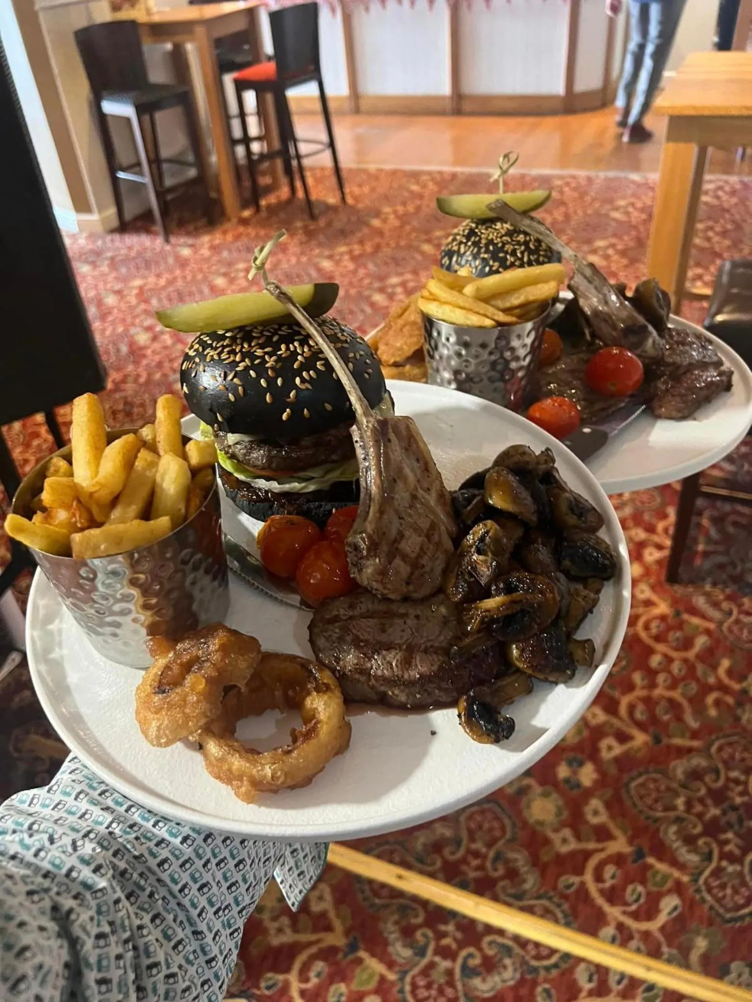 Food and drinks in The Shoulder at Hardstoft