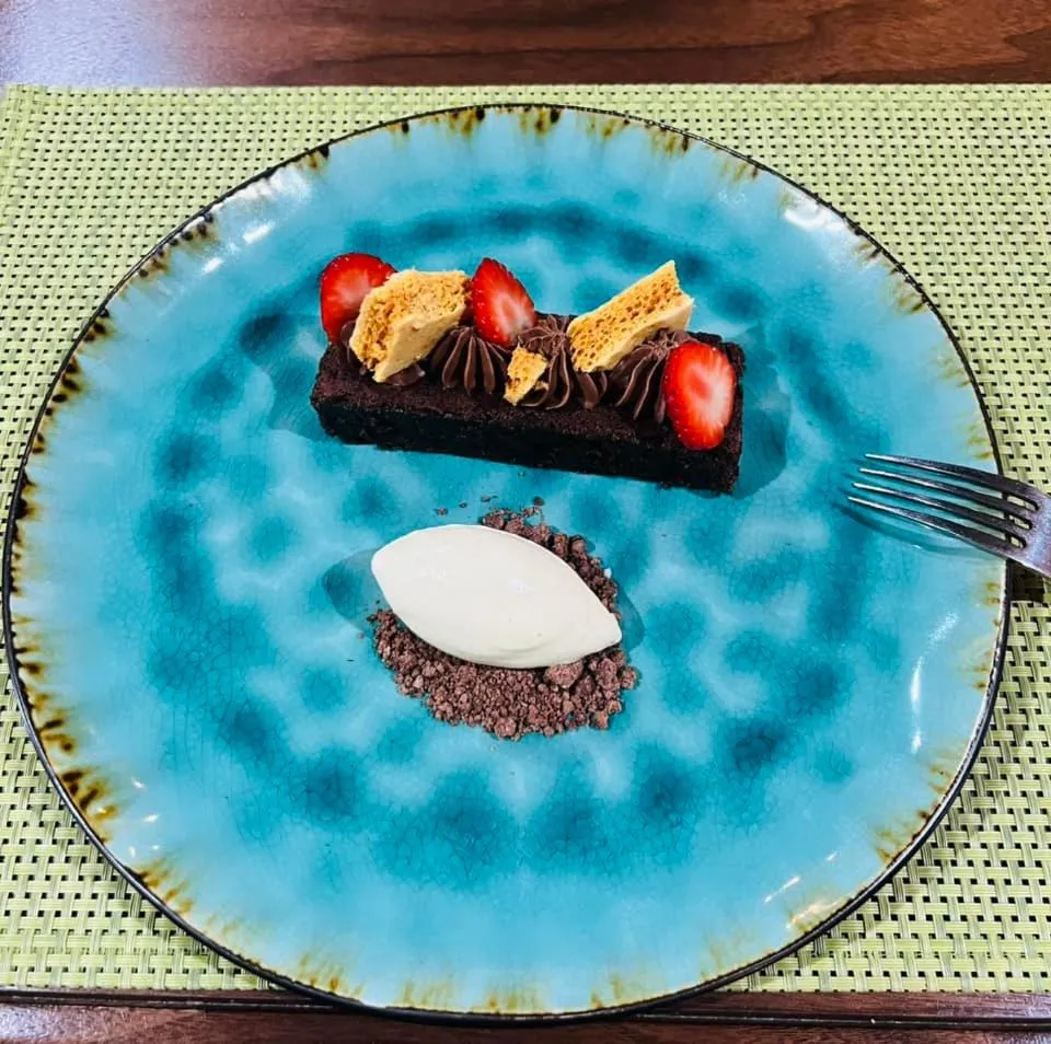 Food close-up in The Shoulder at Hardstoft