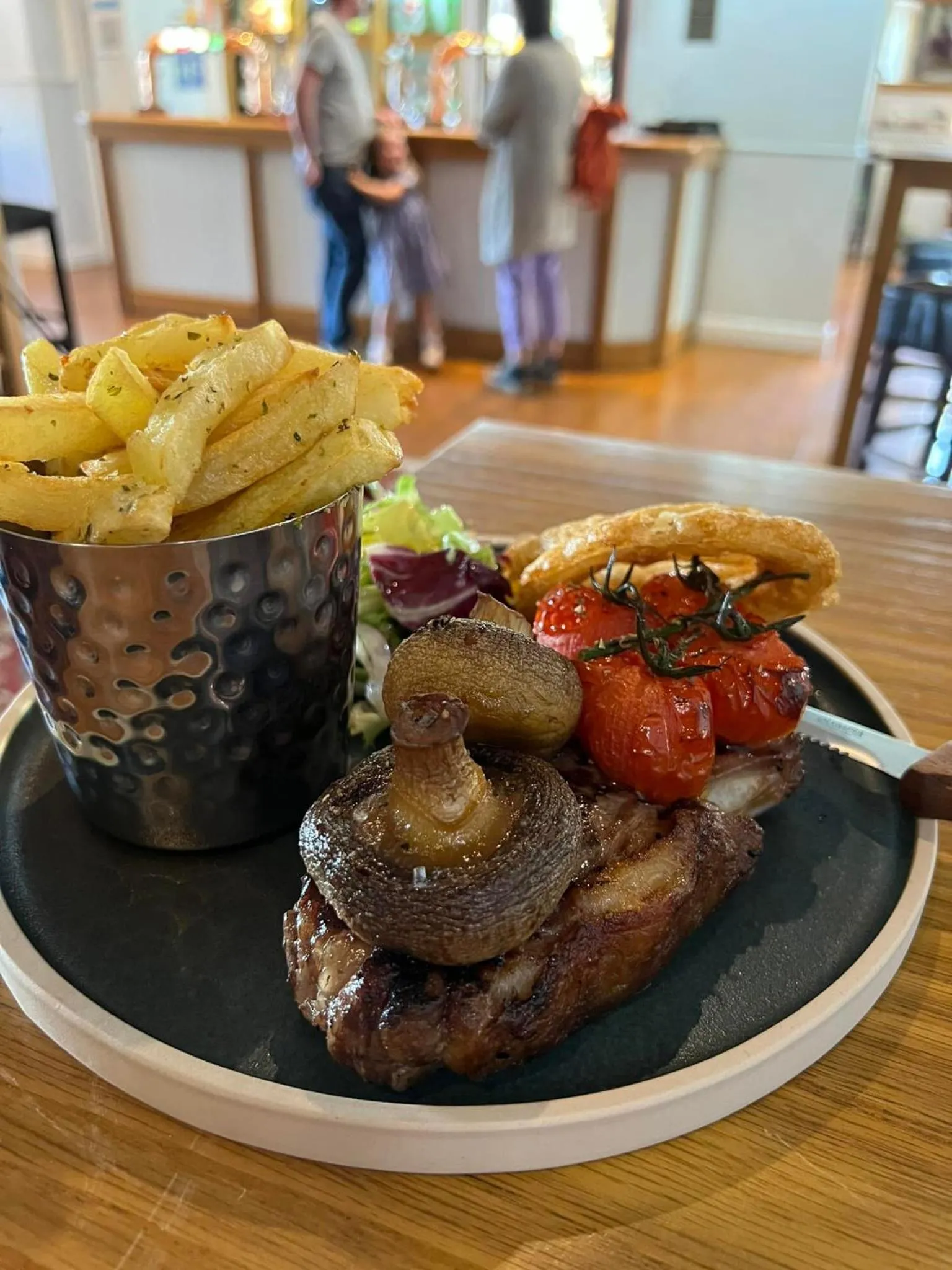 Food and drinks in The Shoulder at Hardstoft