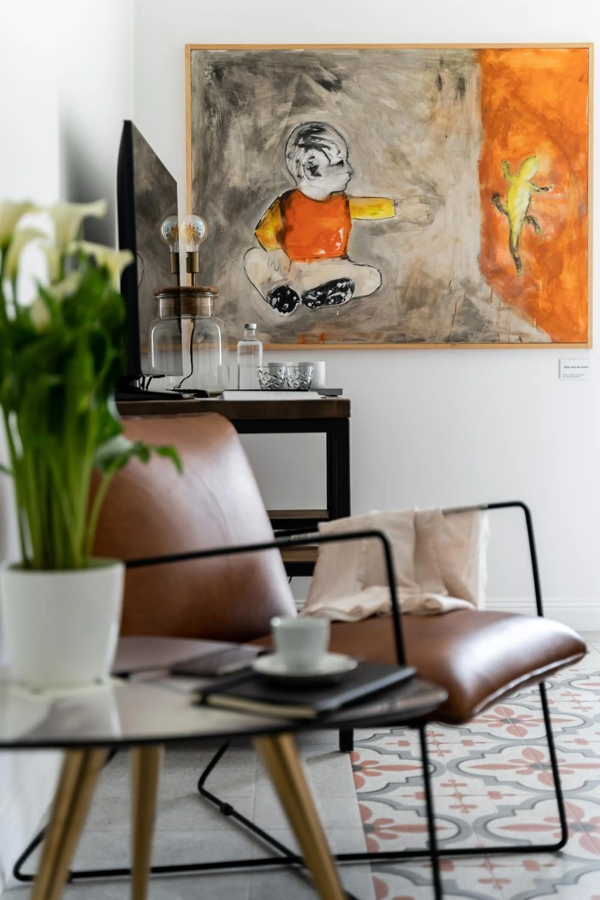 Decorative detail in CasAunoE Boutique Hotel