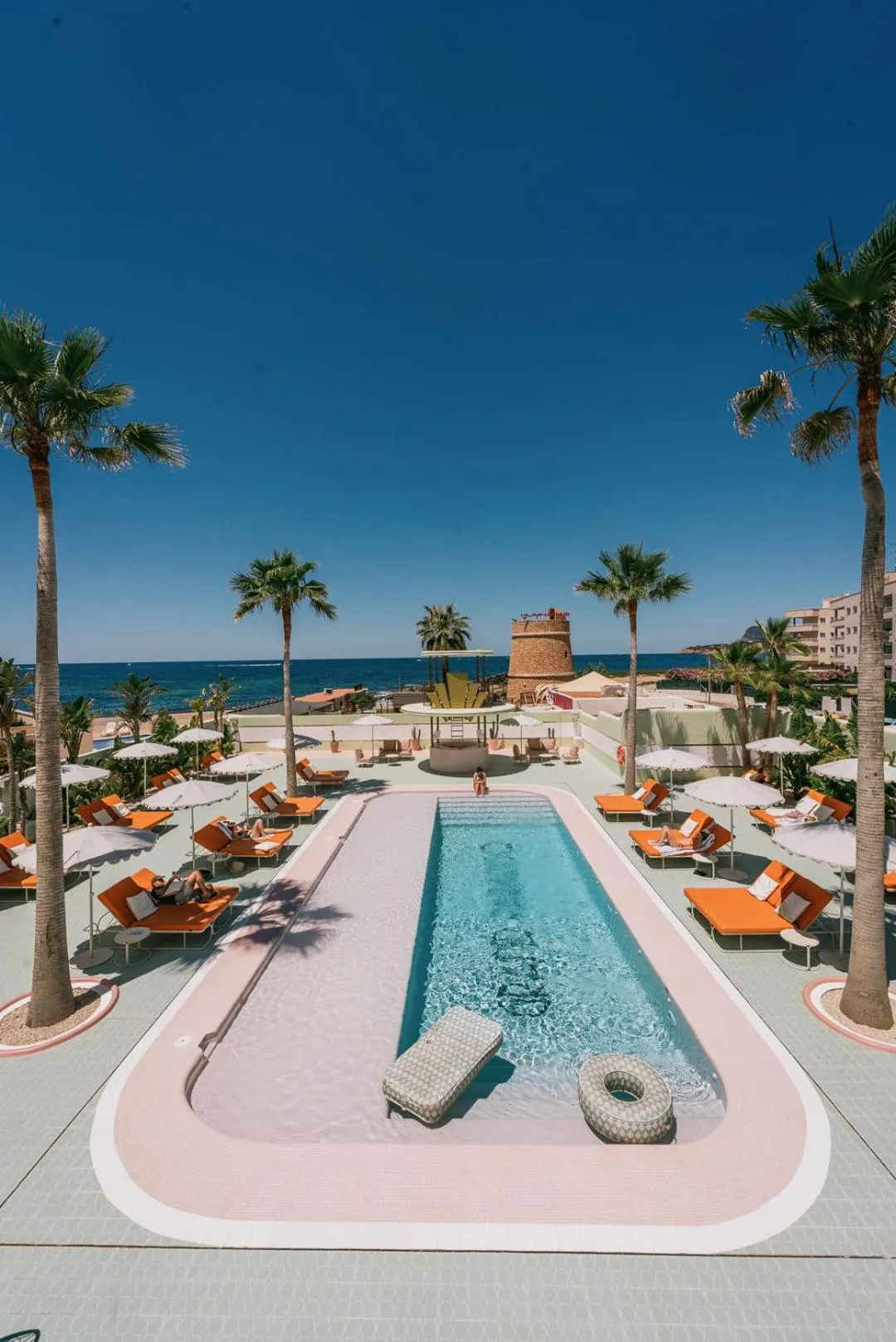 Pool view in Grand Paradiso Ibiza - Adults Only