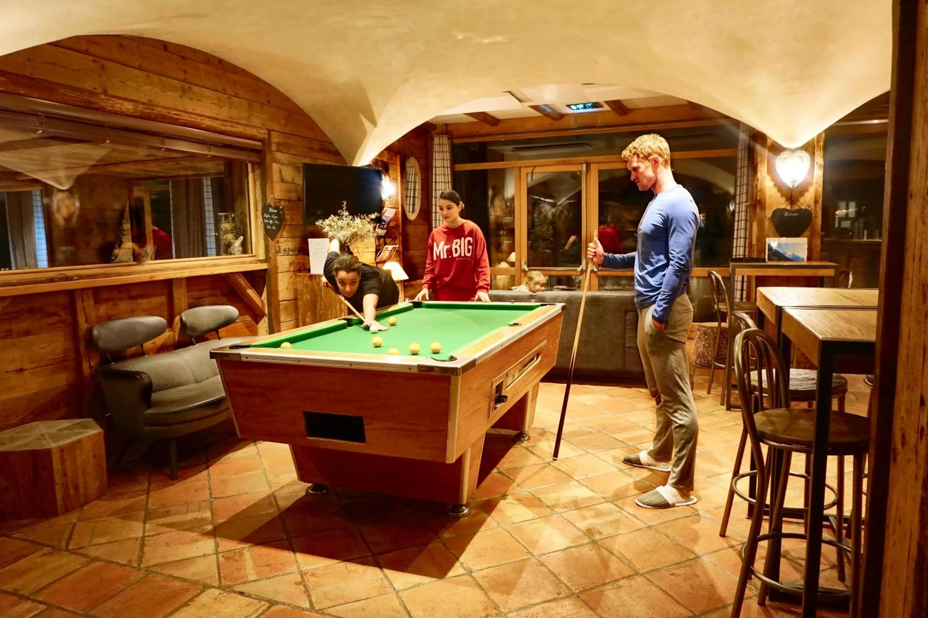 Billiard in Les Grands Montets Hotel & Spa