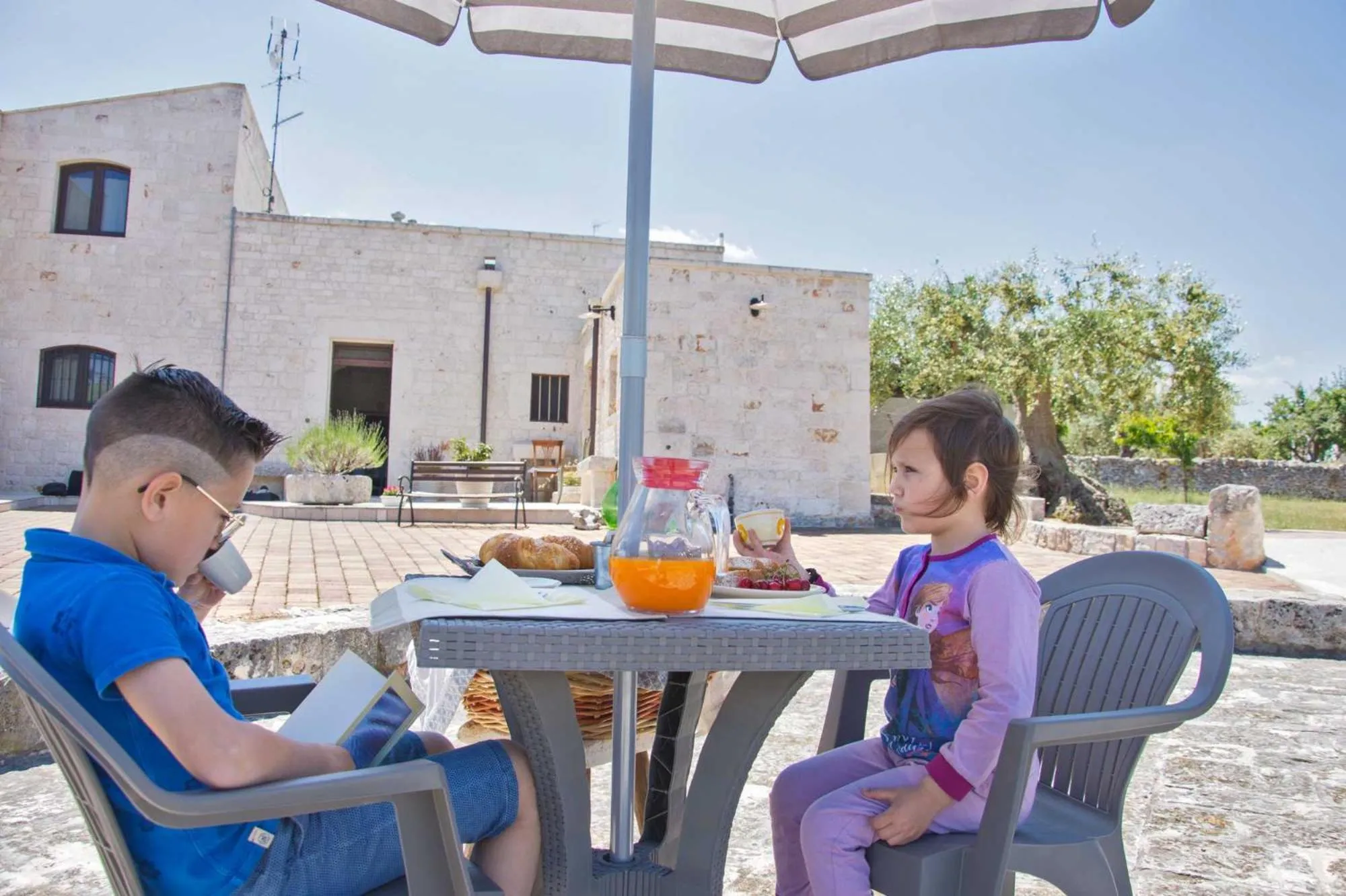 Food and drinks in Trullo Sweet Trullo