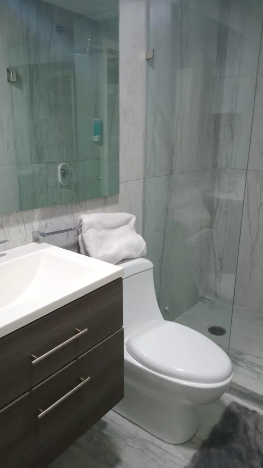 Bathroom in Casa Fontana Suites