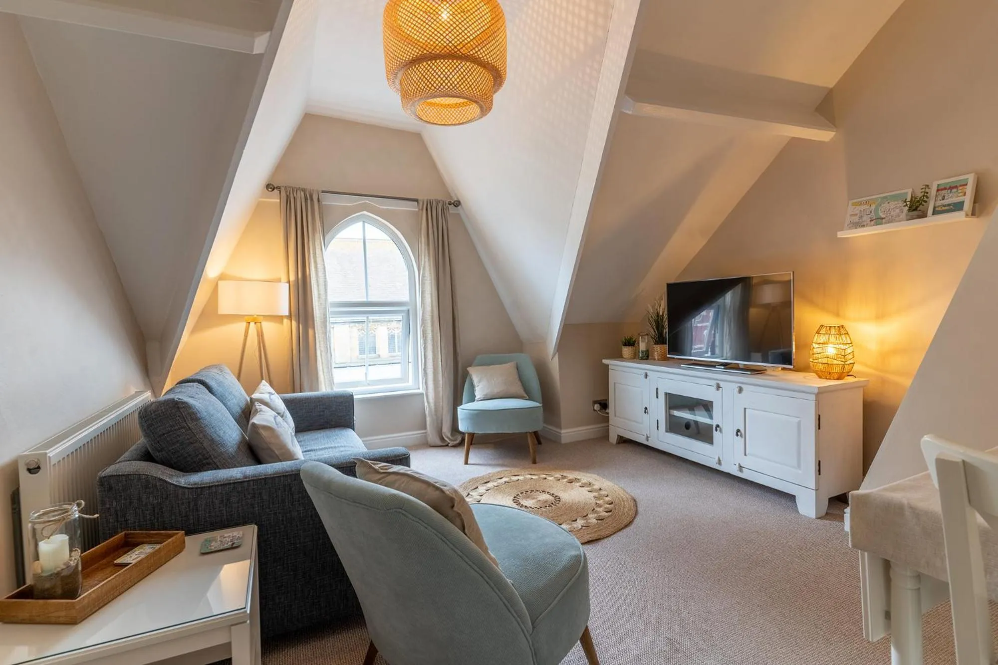 Living room in Stowaways Loft