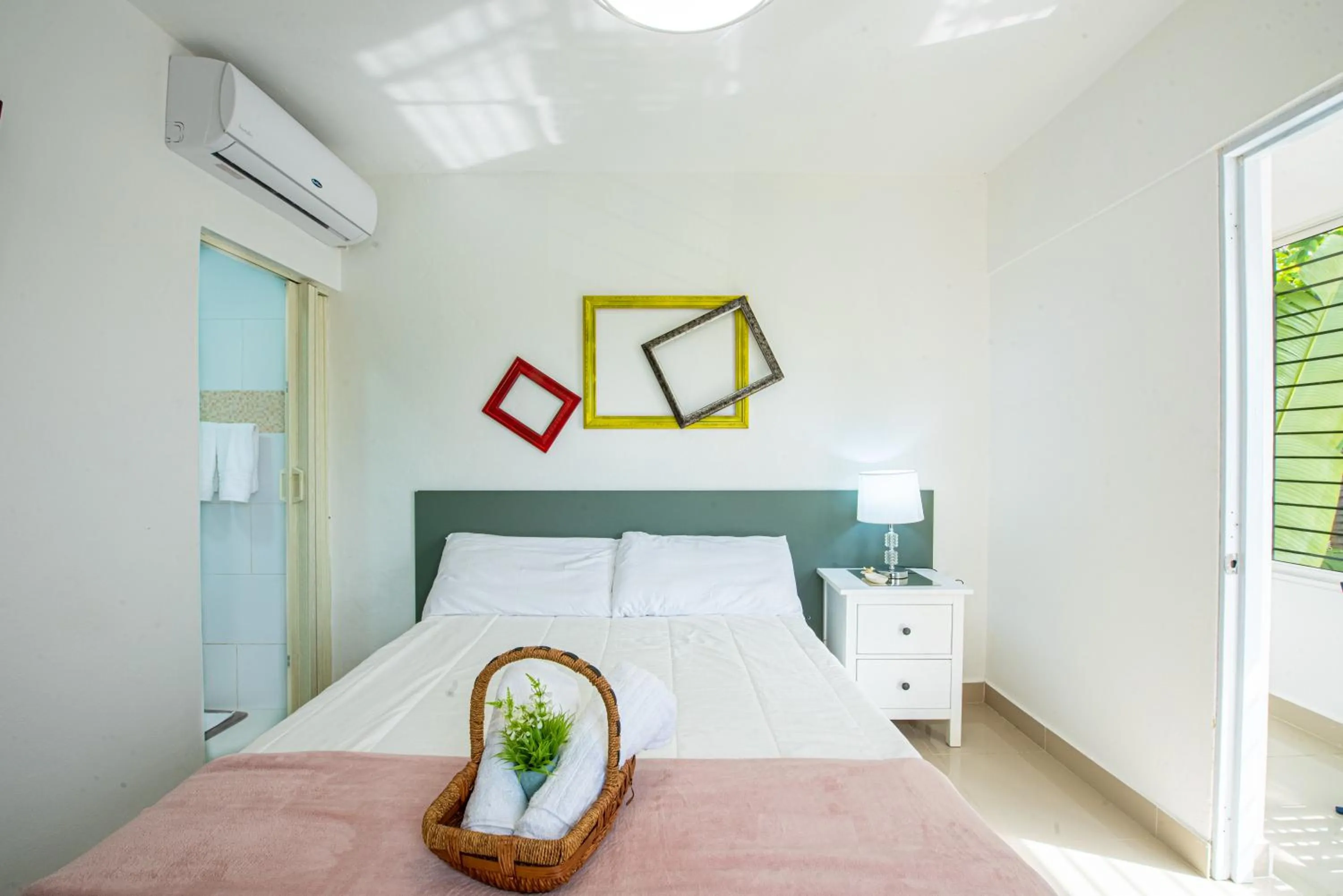 Bed in Bamboo Hoouse