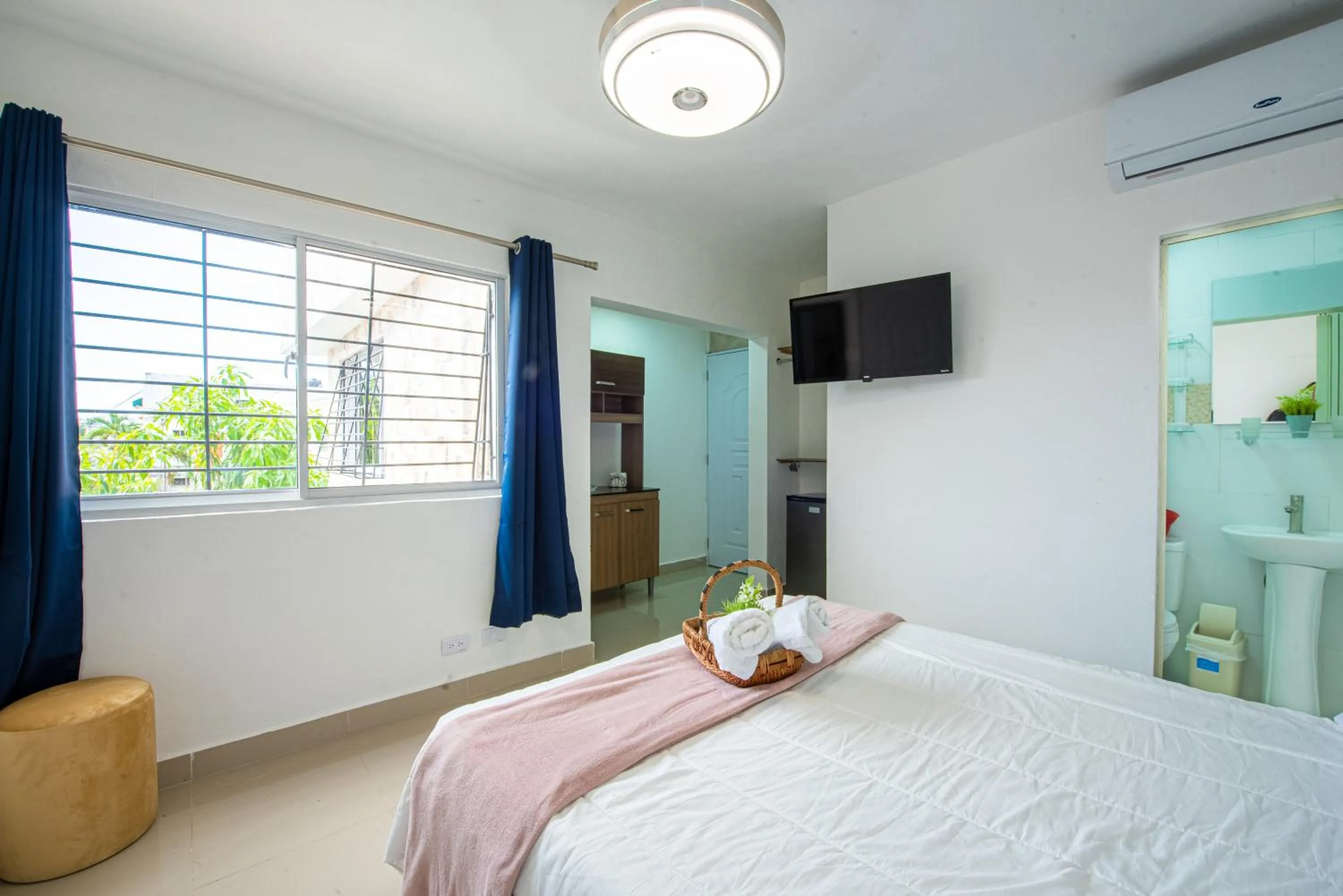 Bed in Bamboo Hoouse