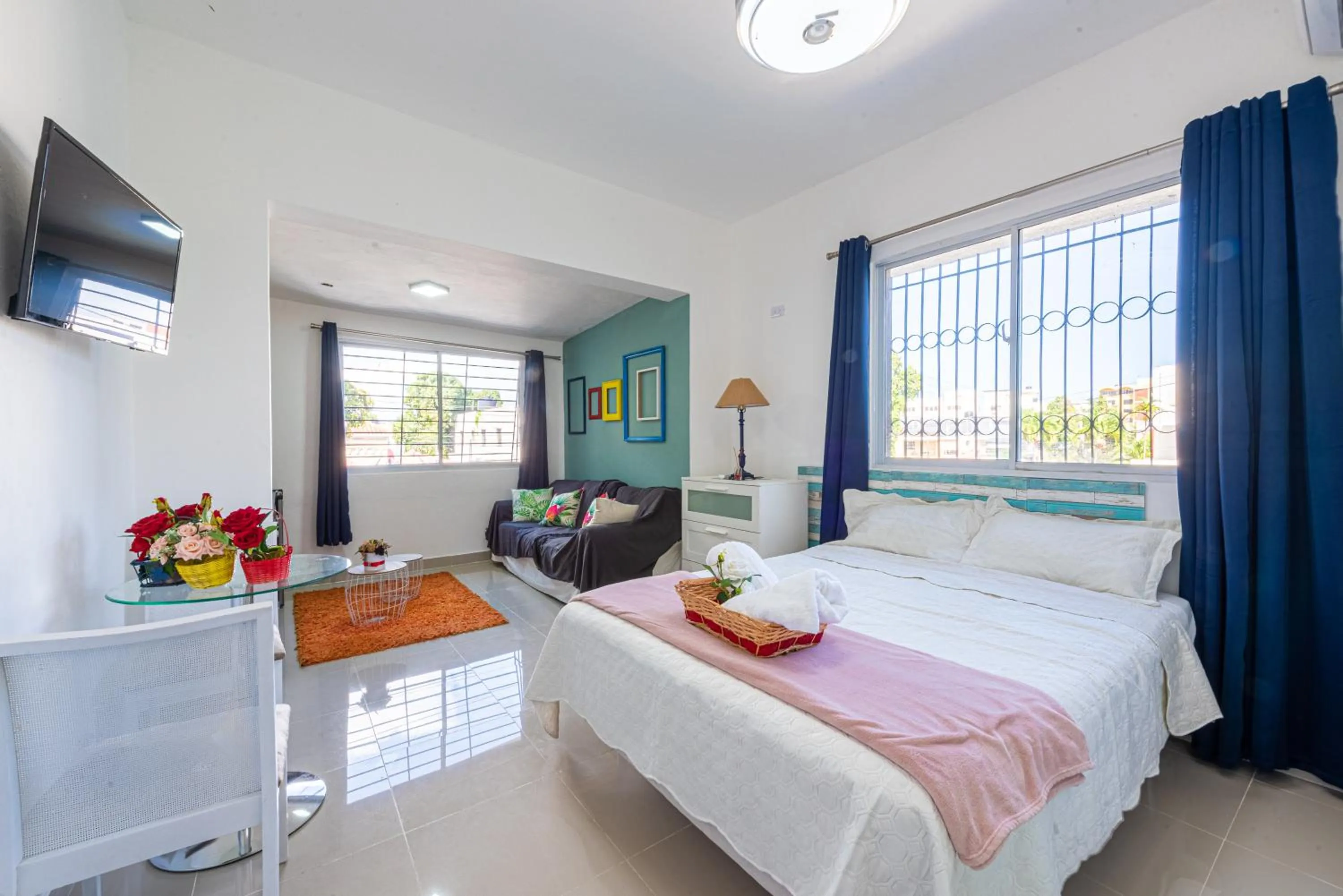 Bed in Bamboo Hoouse