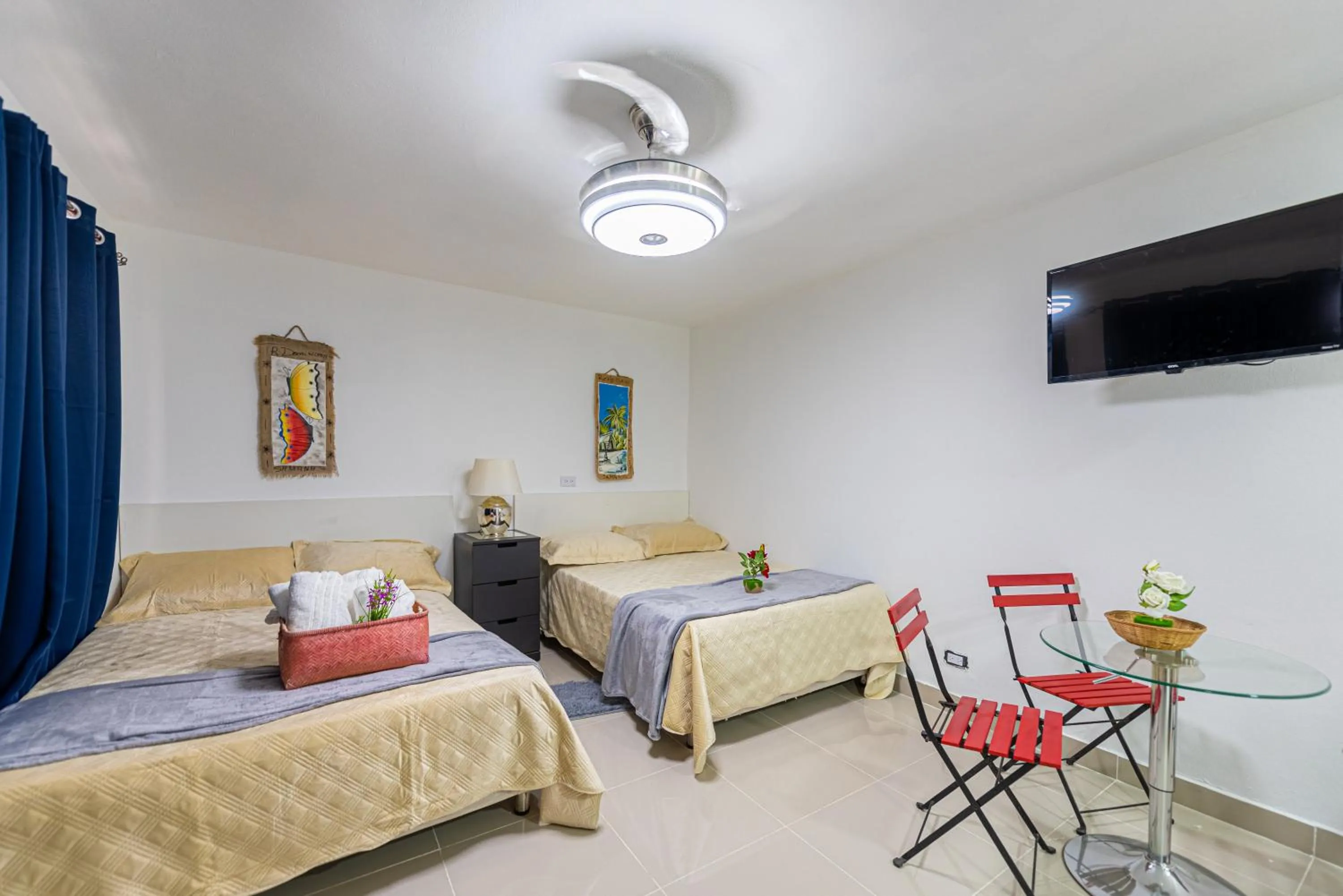 Bed in Bamboo Hoouse