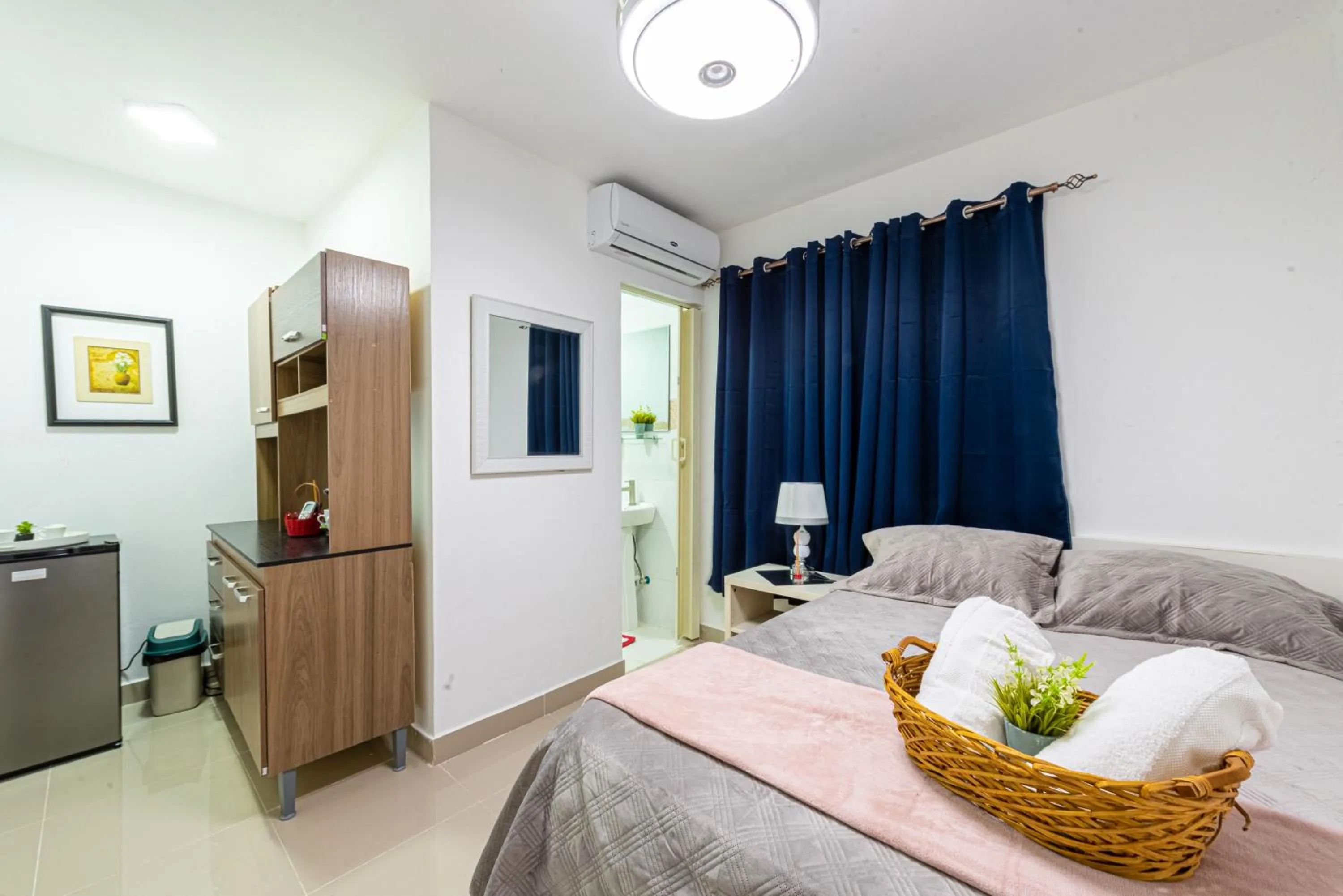 Bed in Bamboo Hoouse