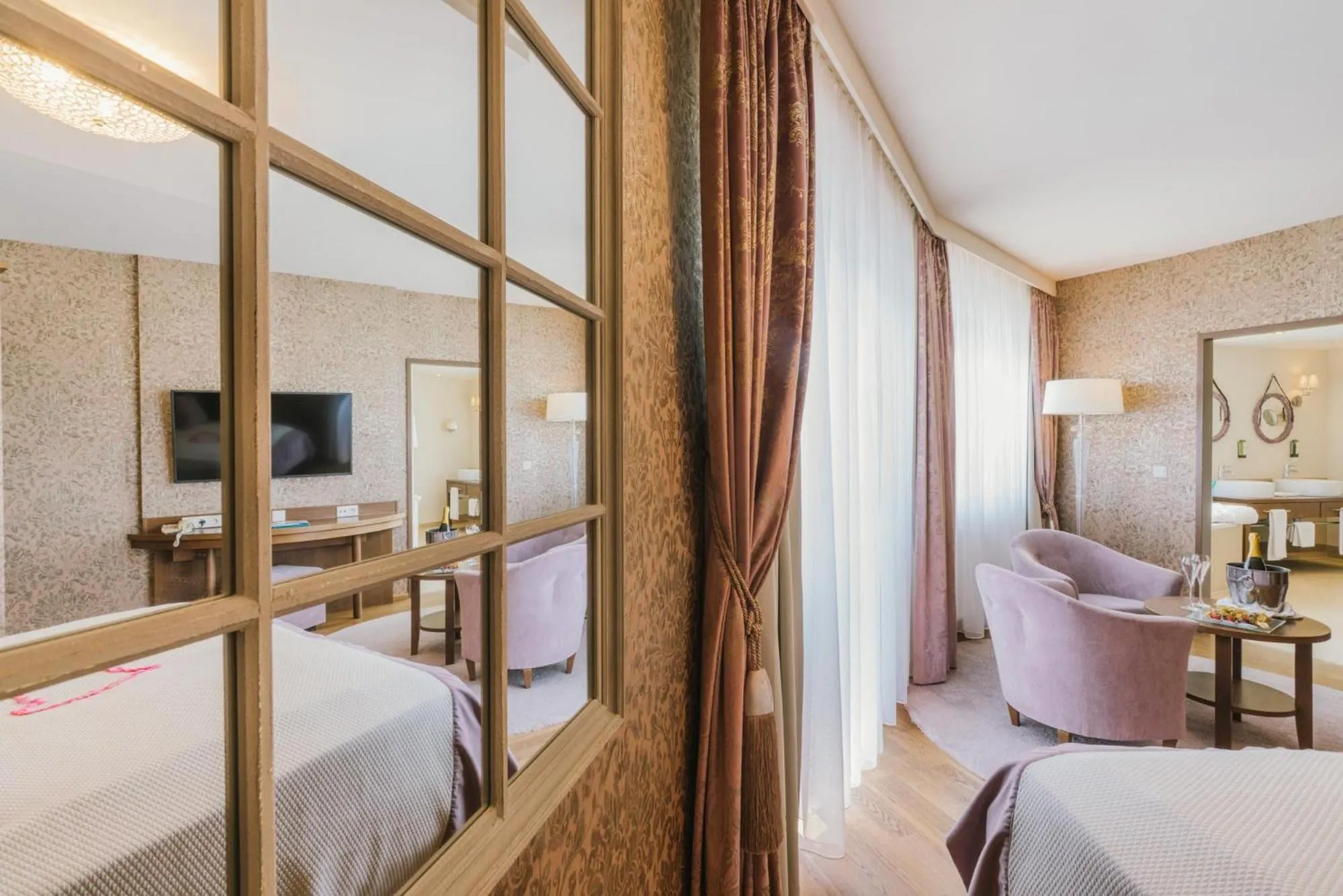 Bed in Hotel & Spa Larimar