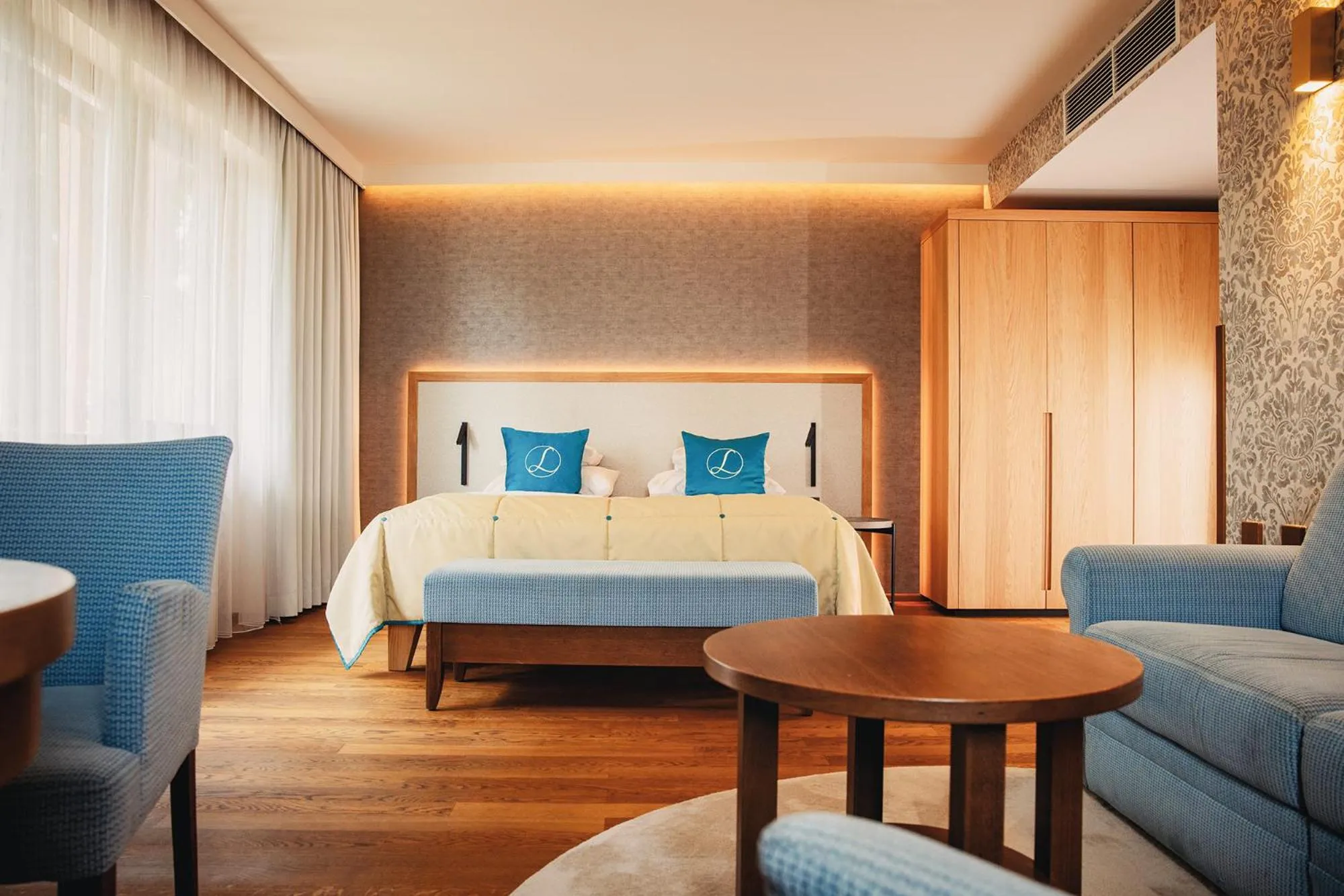 Photo of the whole room, Bed in Hotel & Spa Larimar